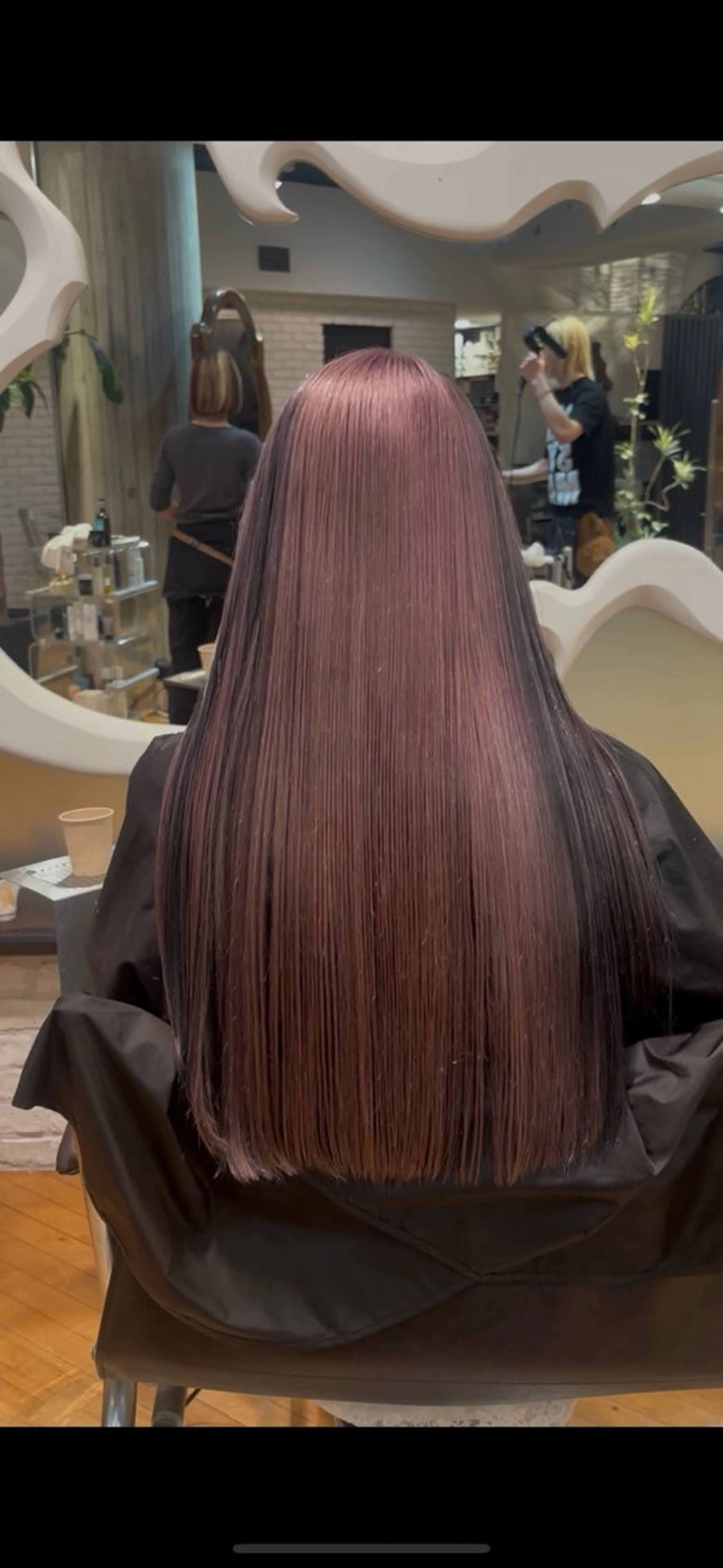 ロング カラー ロング カット ヘアカラー RiSA ★のヘアスタイル