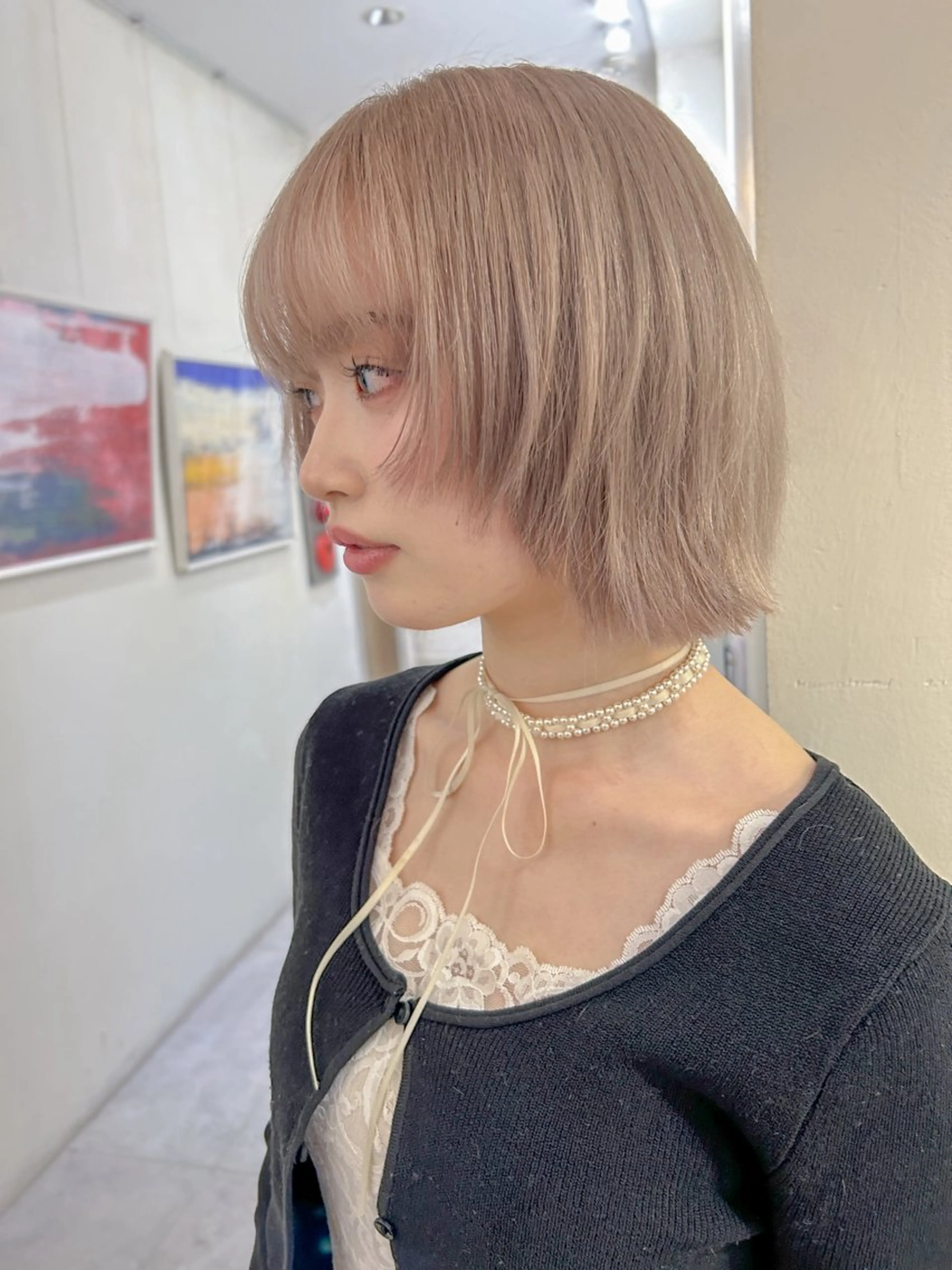 カラー ベージュカラー ハイトーンカラー ﾘｭｳﾄ/ オシャレ製造美容師のヘアスタイル