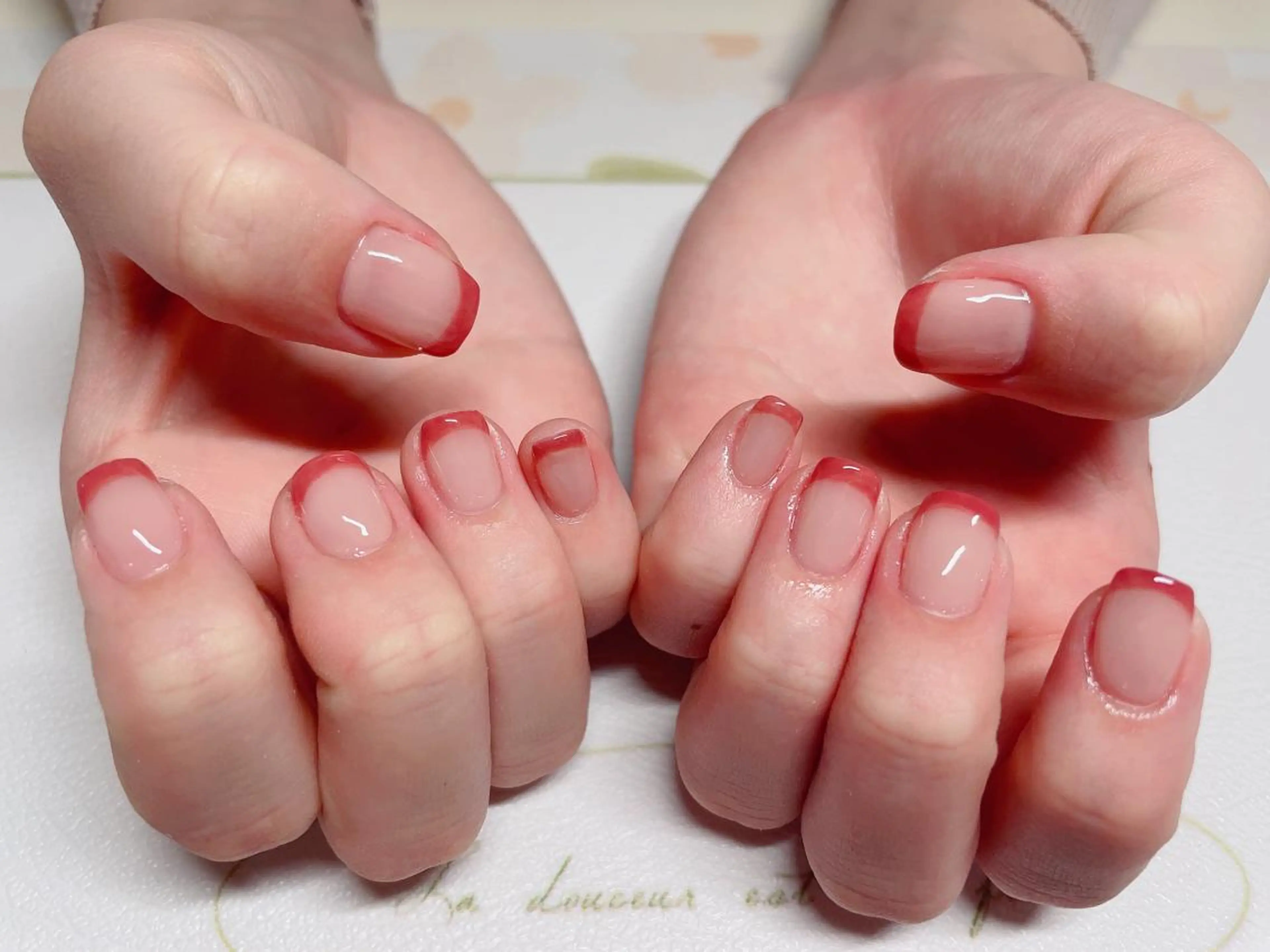 ネイル フレンチネイル ハンドネイル エン Nail salonのネイルデザイン