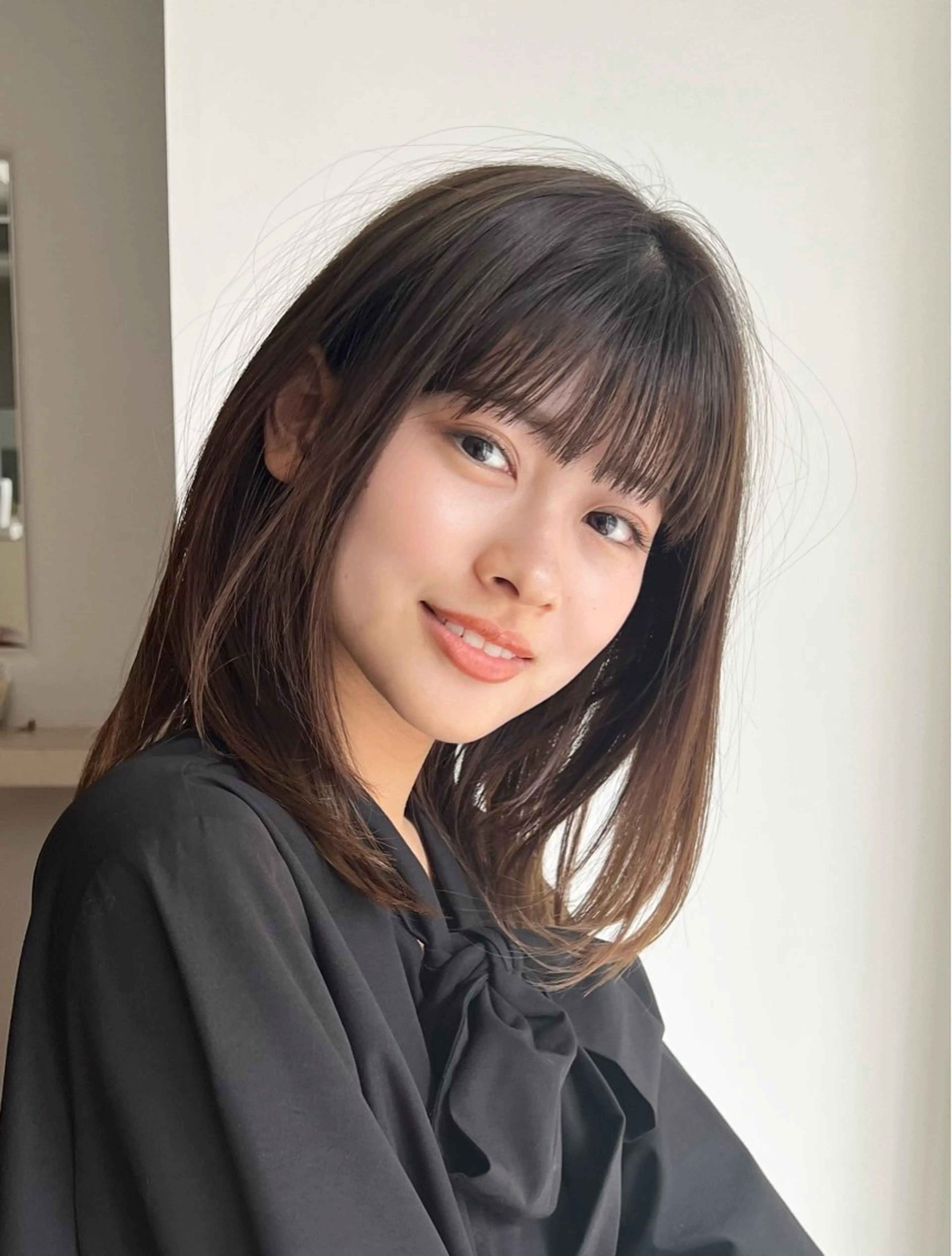 ミディアム ヘッドスパ/縮毛矯正 /横山陸人のヘアスタイル