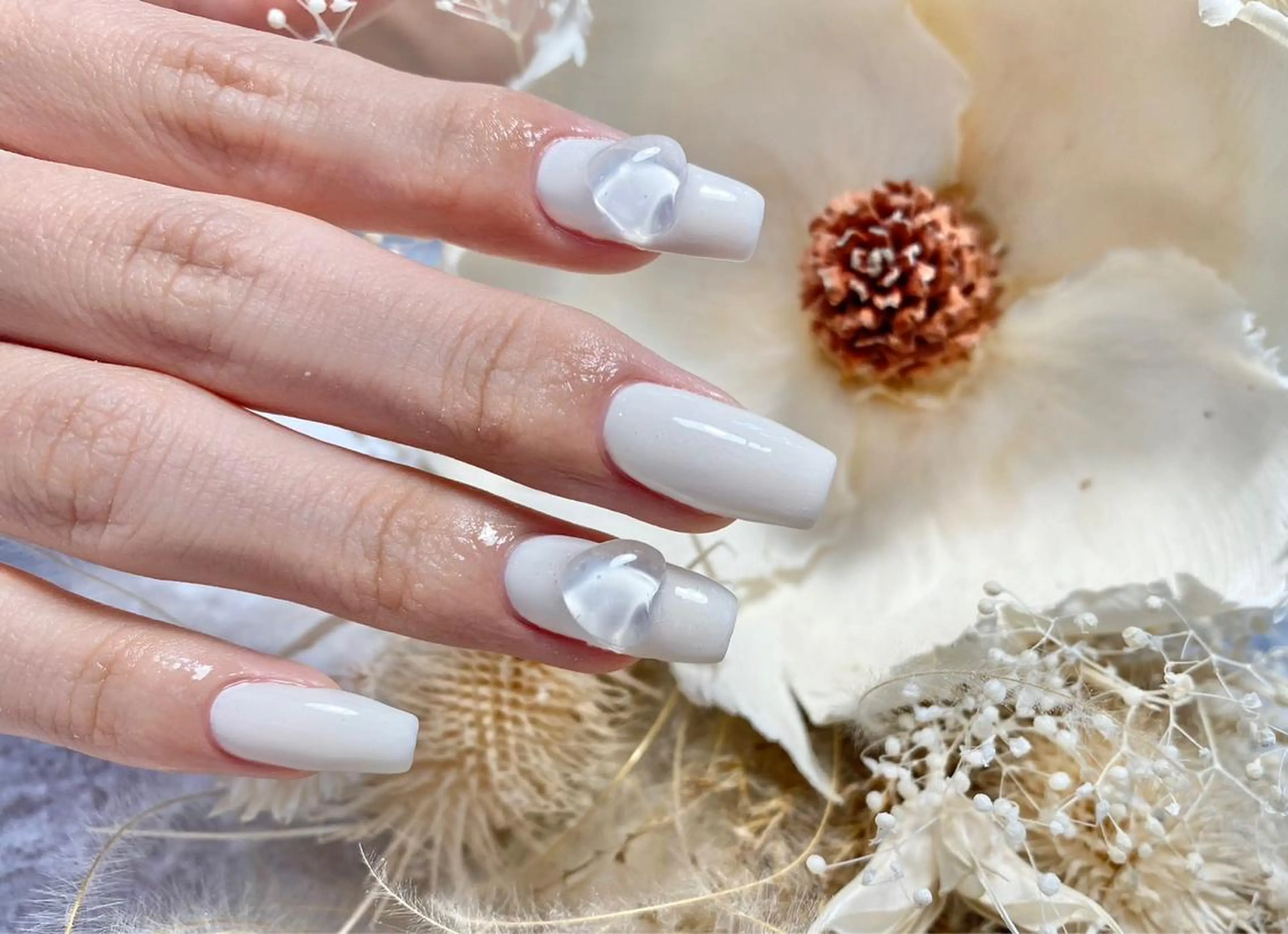 ネイル ワンカラーネイル emu【心斎橋店】 michinaのネイルデザイン