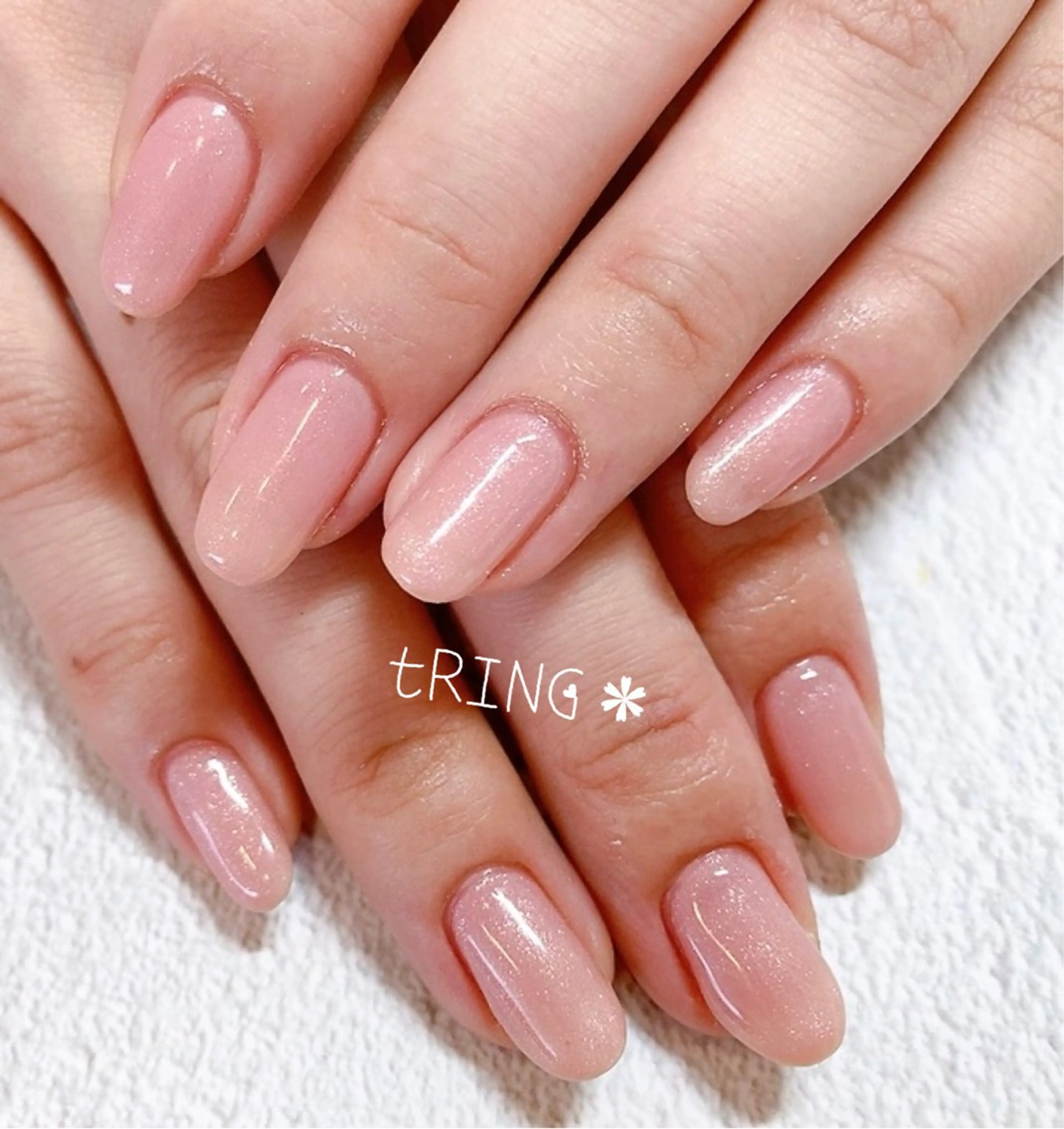 ネイル ハンドネイル tRING＊ しいの木台のネイルデザイン