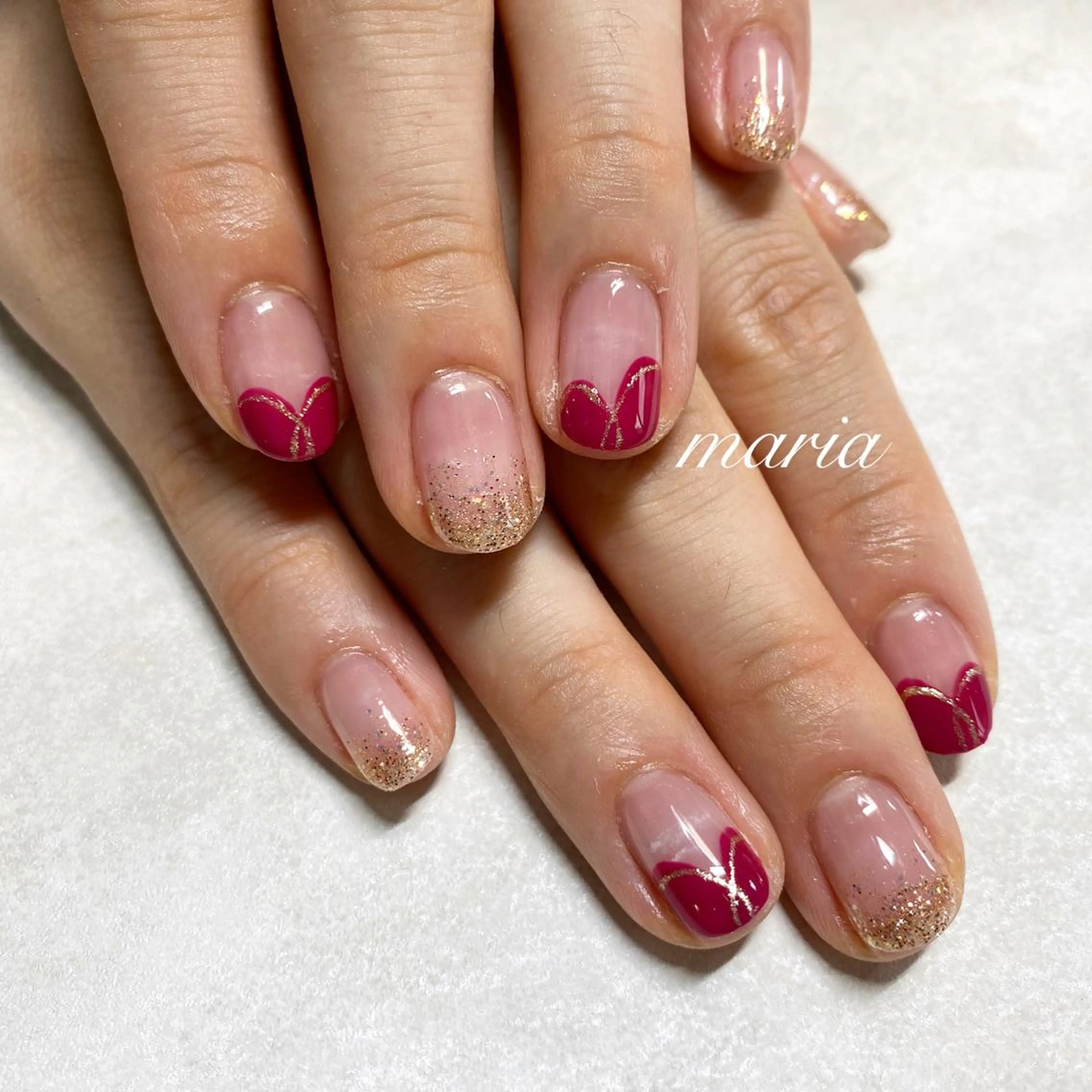 ネイル ハンドネイル ハンドケア Beloved Mariaのネイルデザイン