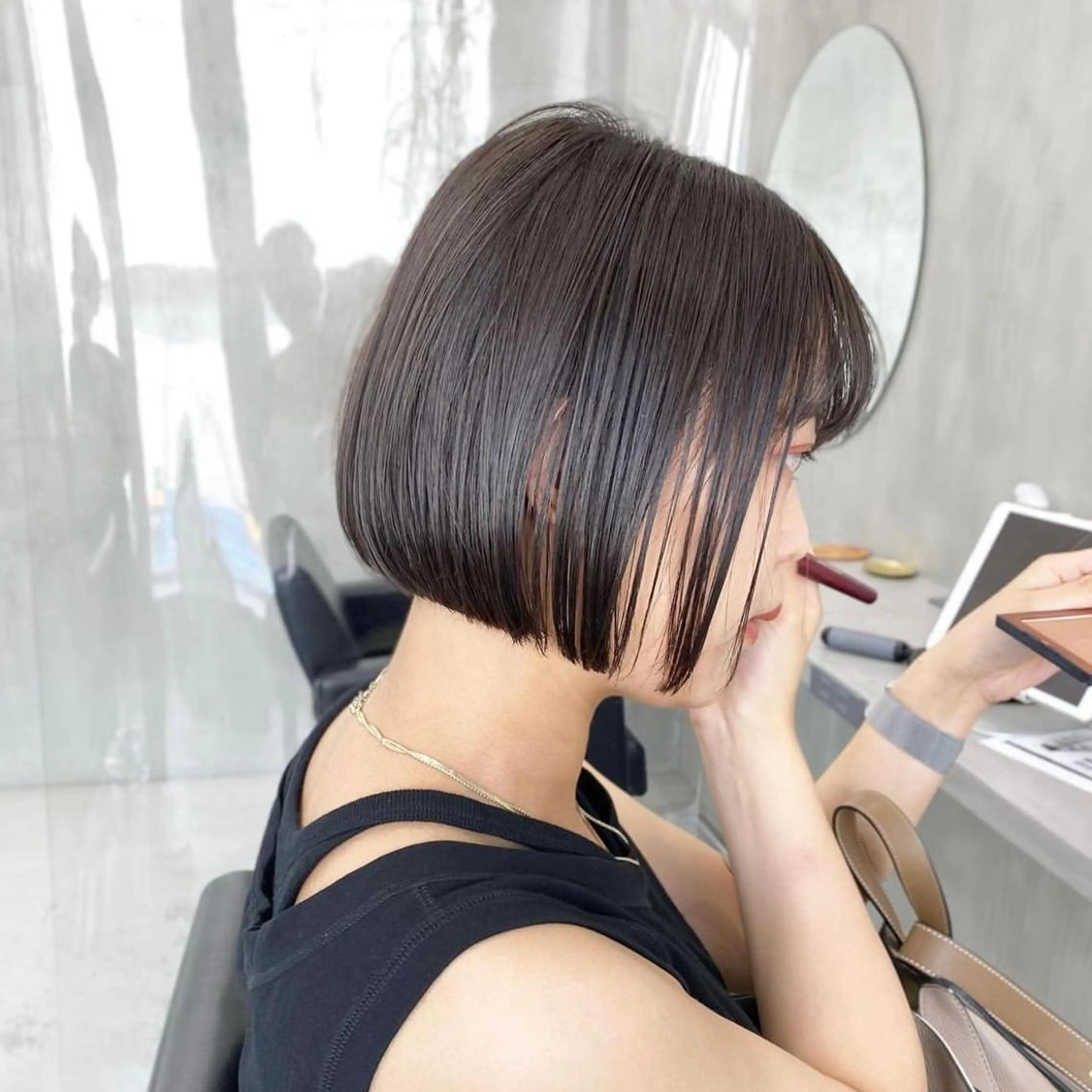 似合わせカット+艶カラー+TOKIOトリートメント🧼の写真