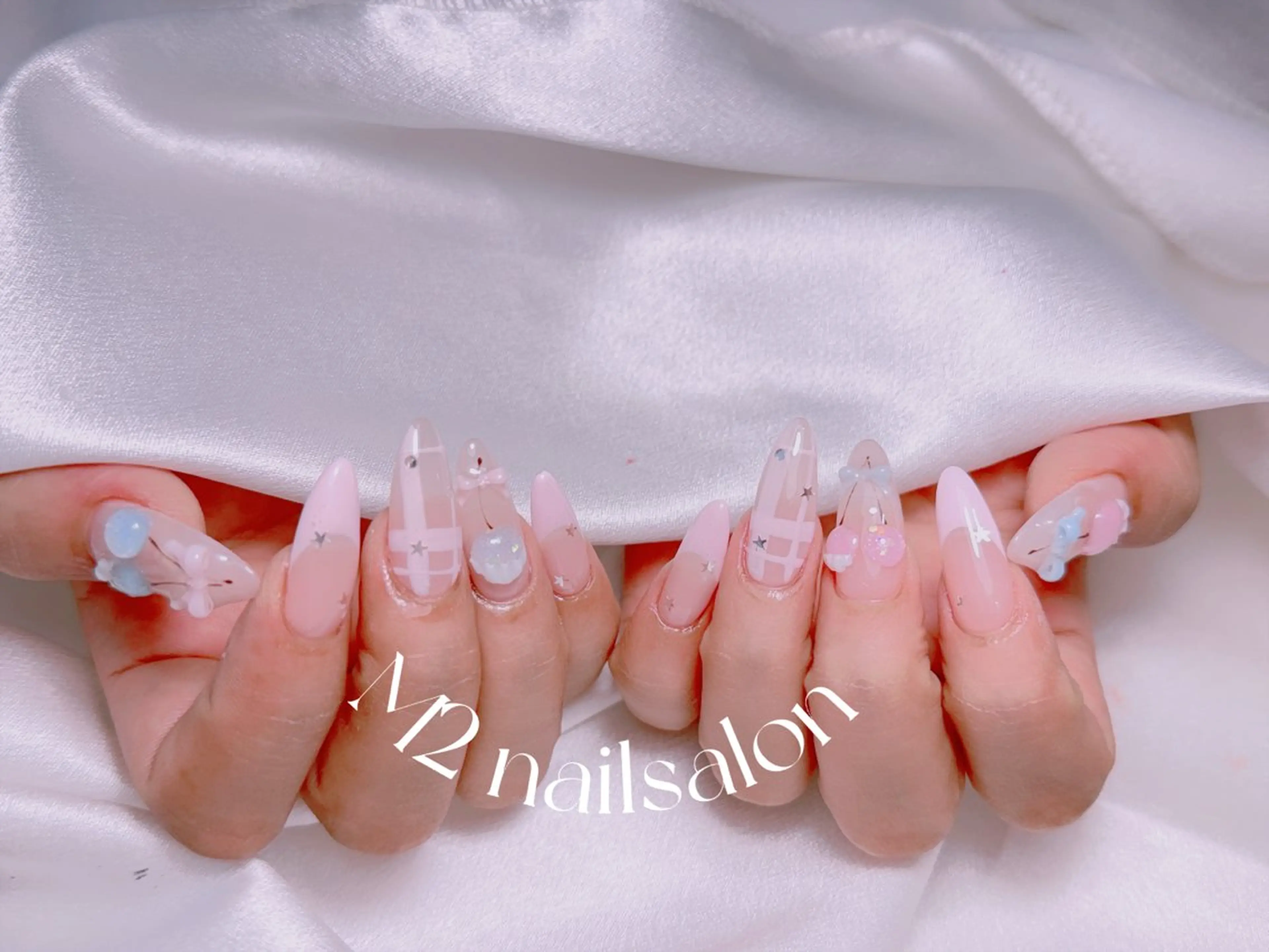 ネイル 長さだし専門店 M2　rikaのネイルデザイン