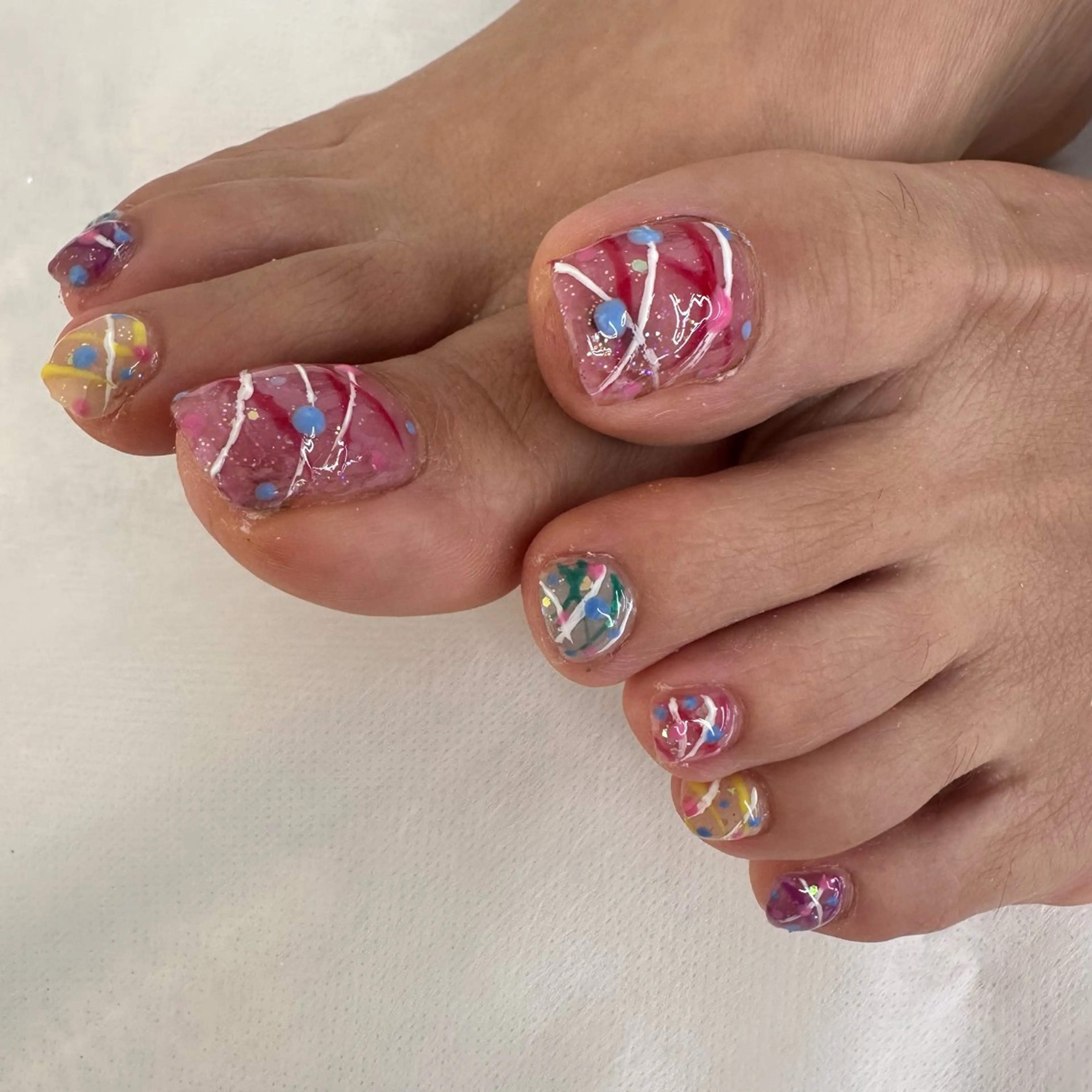 ネイル フットネイル DeI'm  ふなば さとみのネイルデザイン