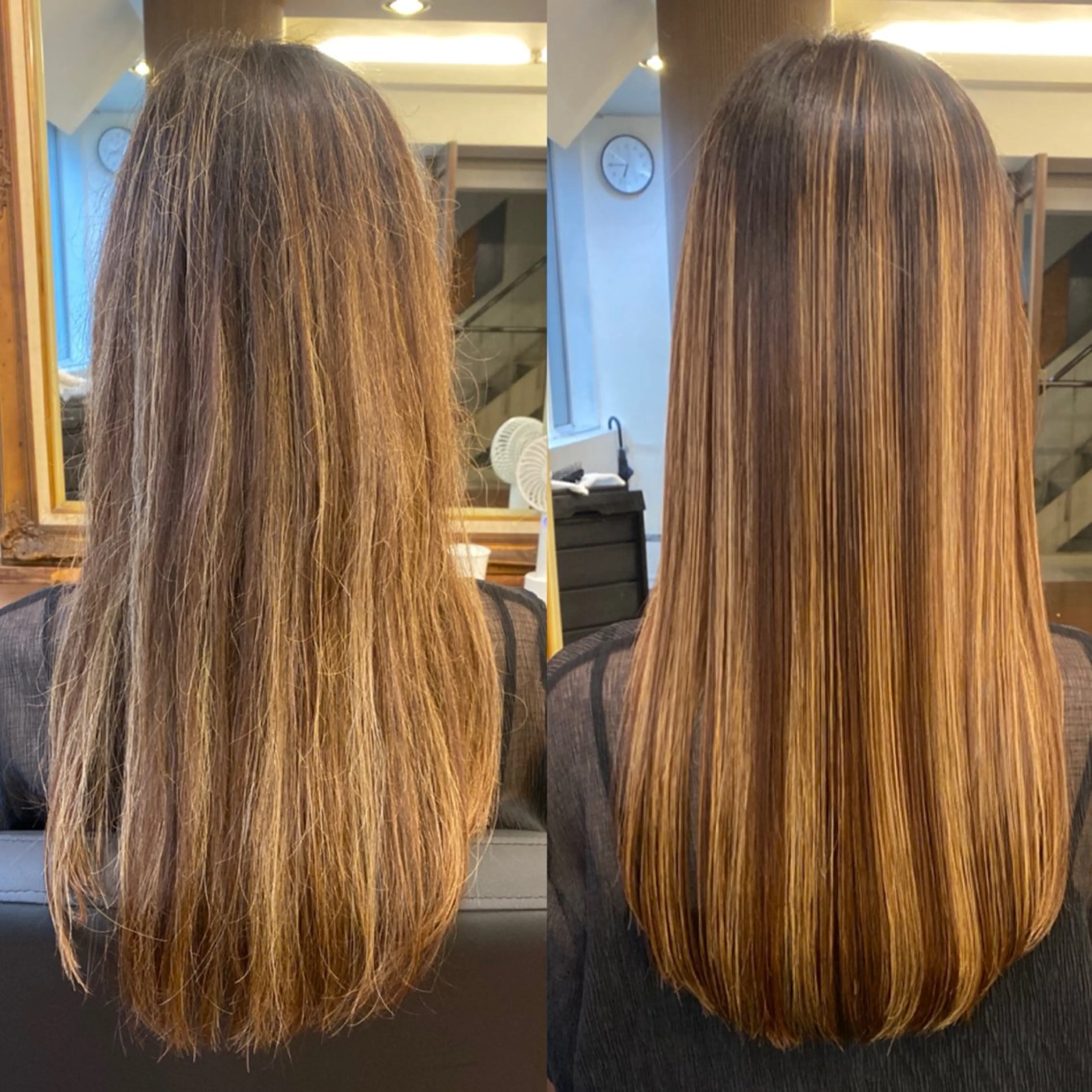 ロング ハイライト 髪質改善 トリートメント 🌸栄/髪質改善専門 ayaka💇‍♀️のヘアスタイル