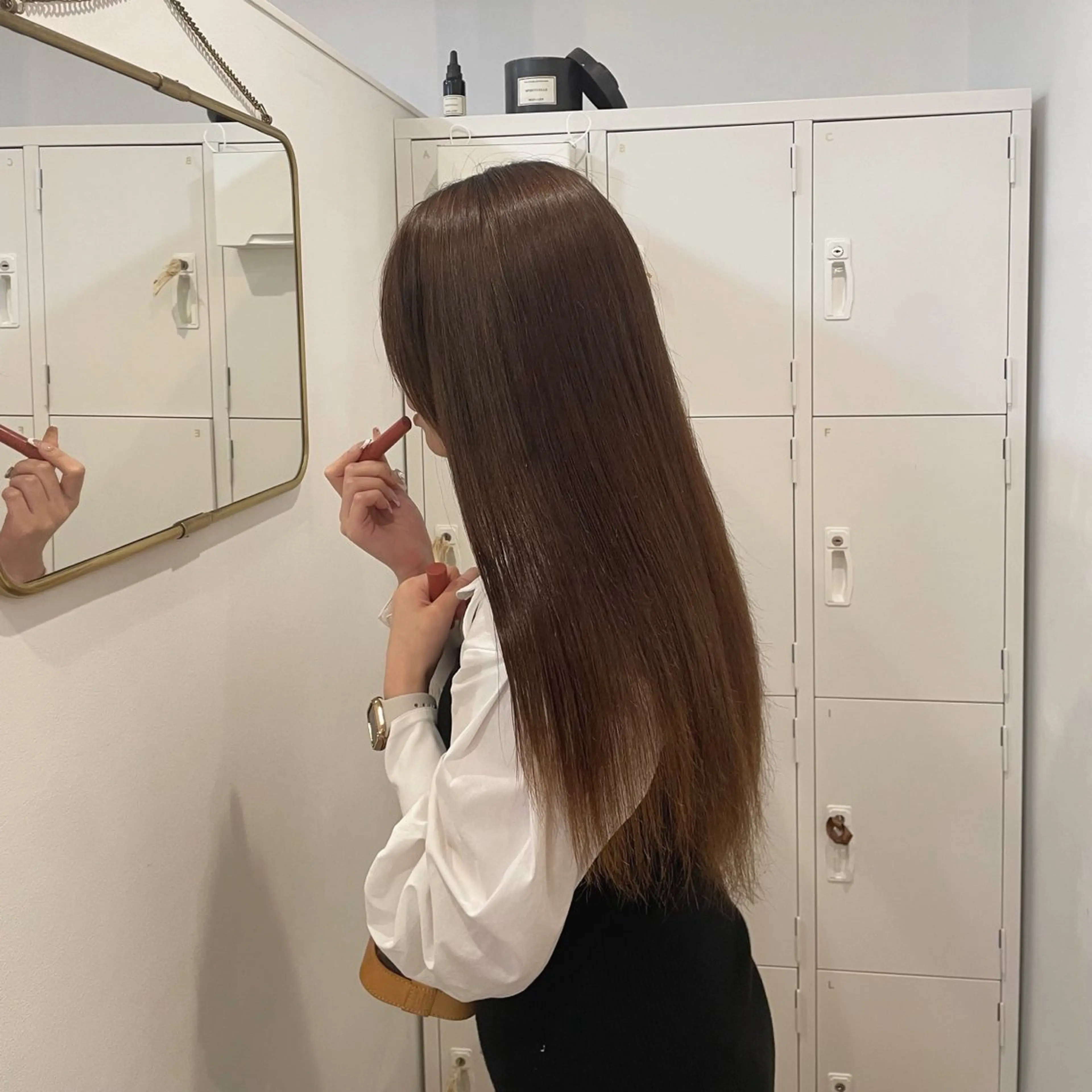 髪質改善ストレート+Aujuaトリートメントの写真