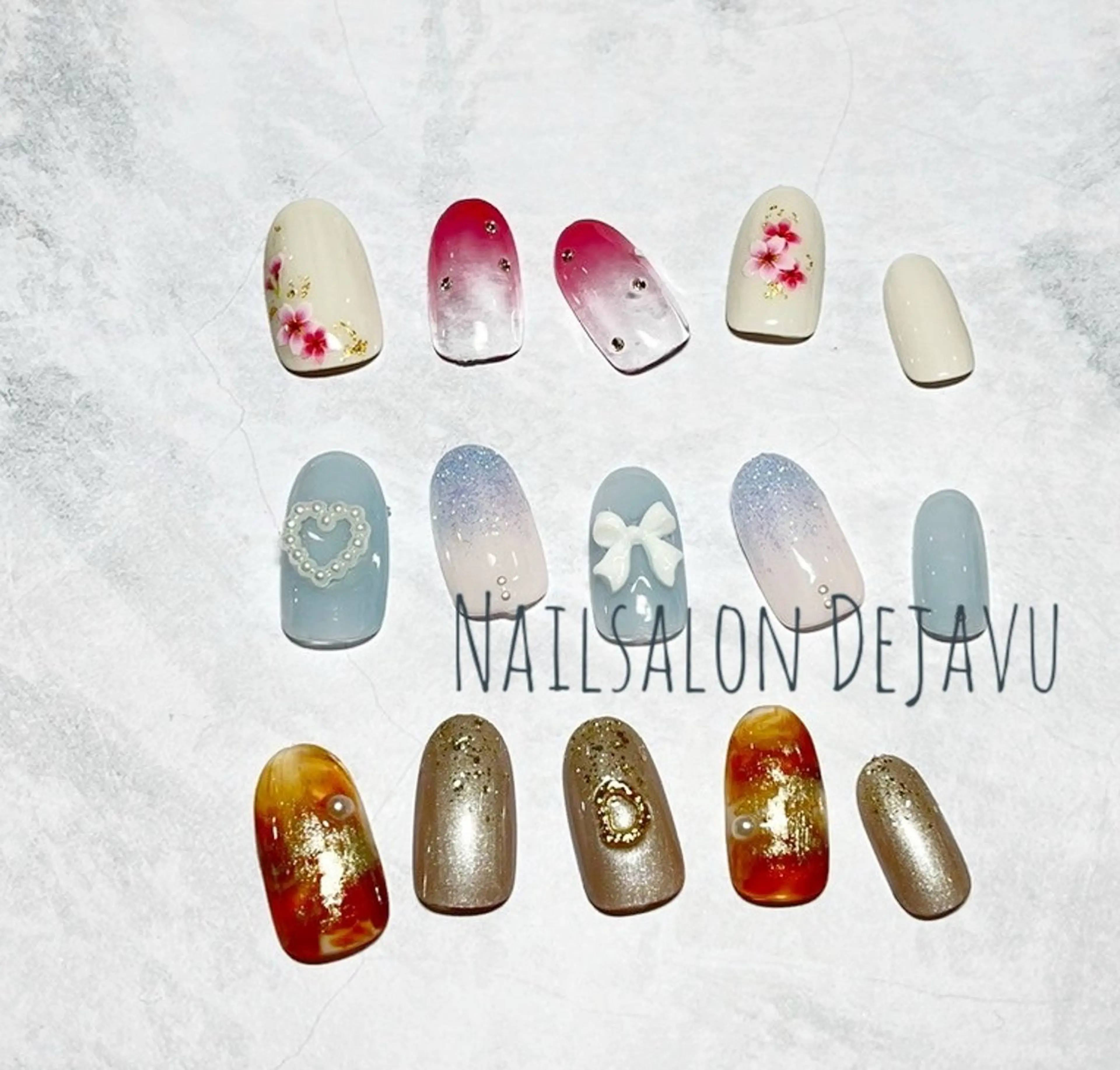 ネイル ハンドネイル Nail salon Dejavu 🌿のネイルデザイン