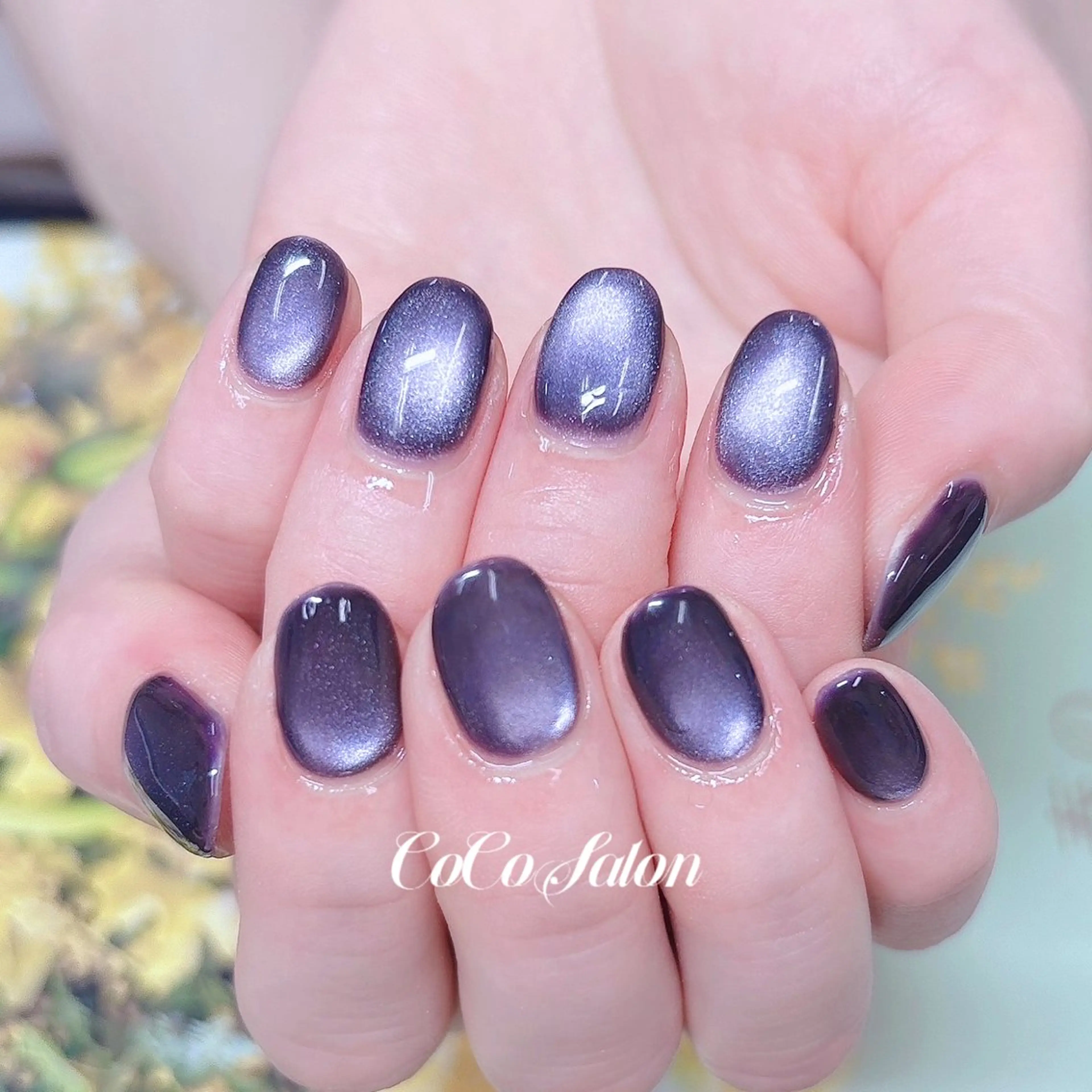 ネイル マグネットネイル ハンドネイル CoCoSalon ネイル/まつ毛予約のネイルデザイン