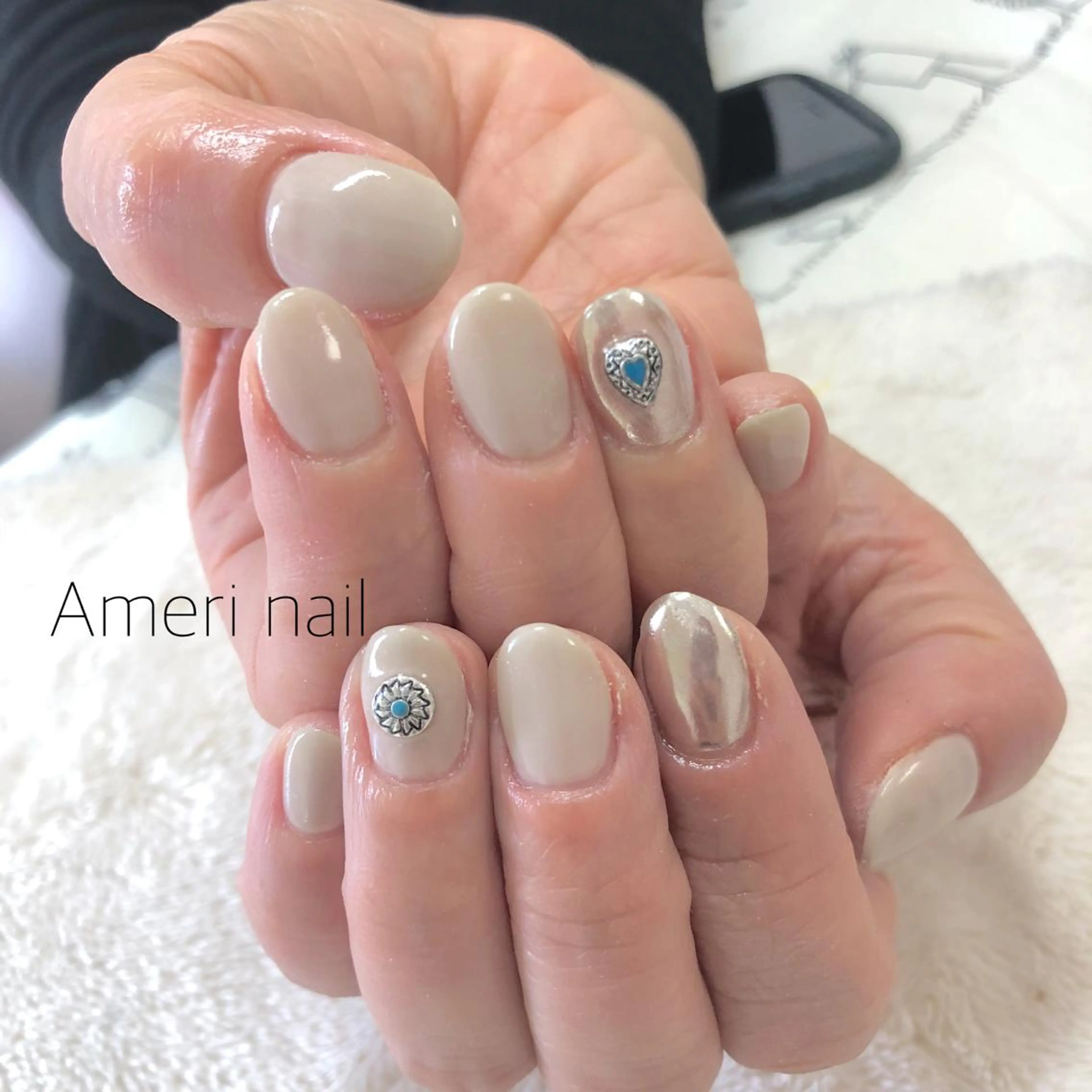 ネイル ハンドネイル Ameri nail /UKIのネイルデザイン