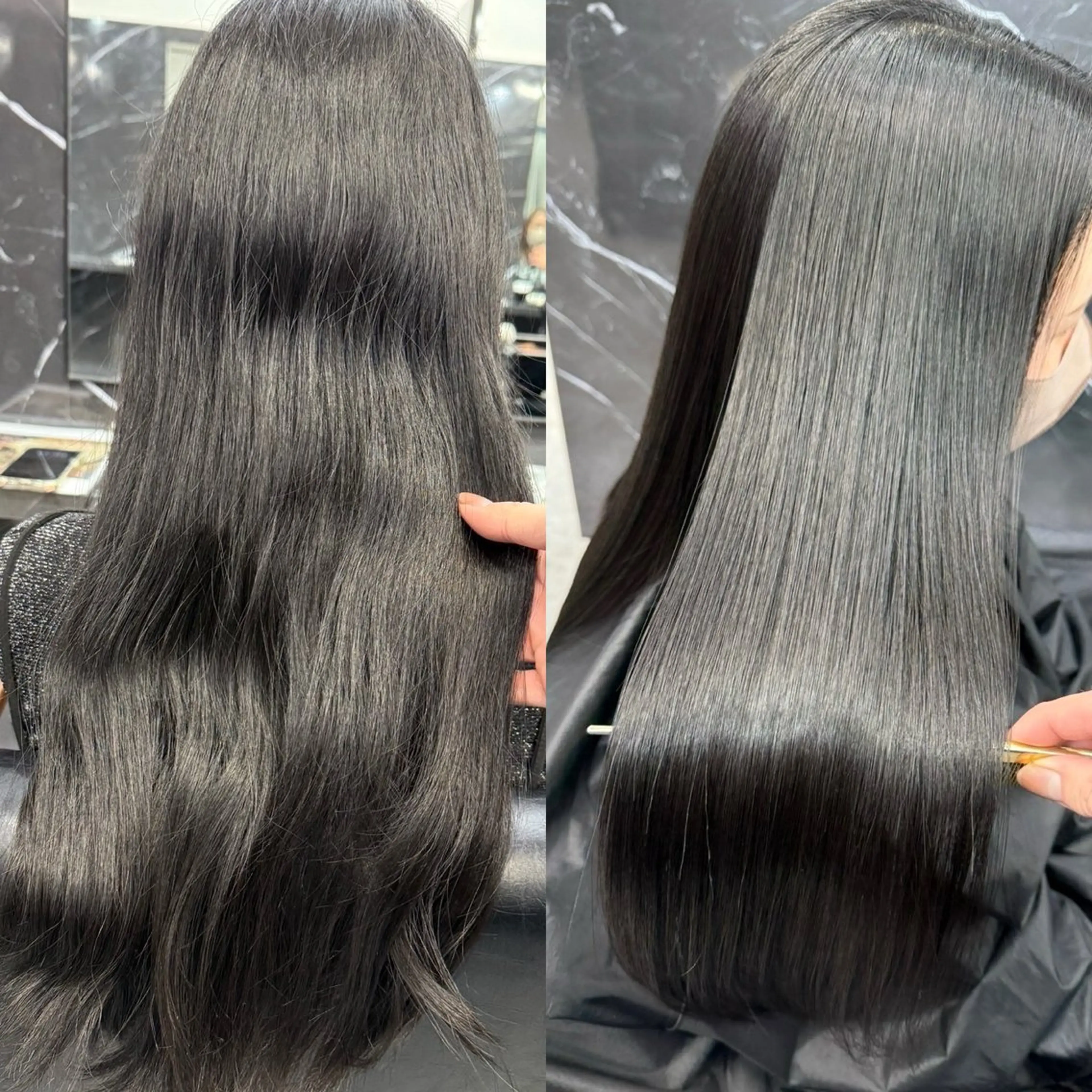 美髪縮毛矯正×スペシャル髪質改善トリートメントの写真