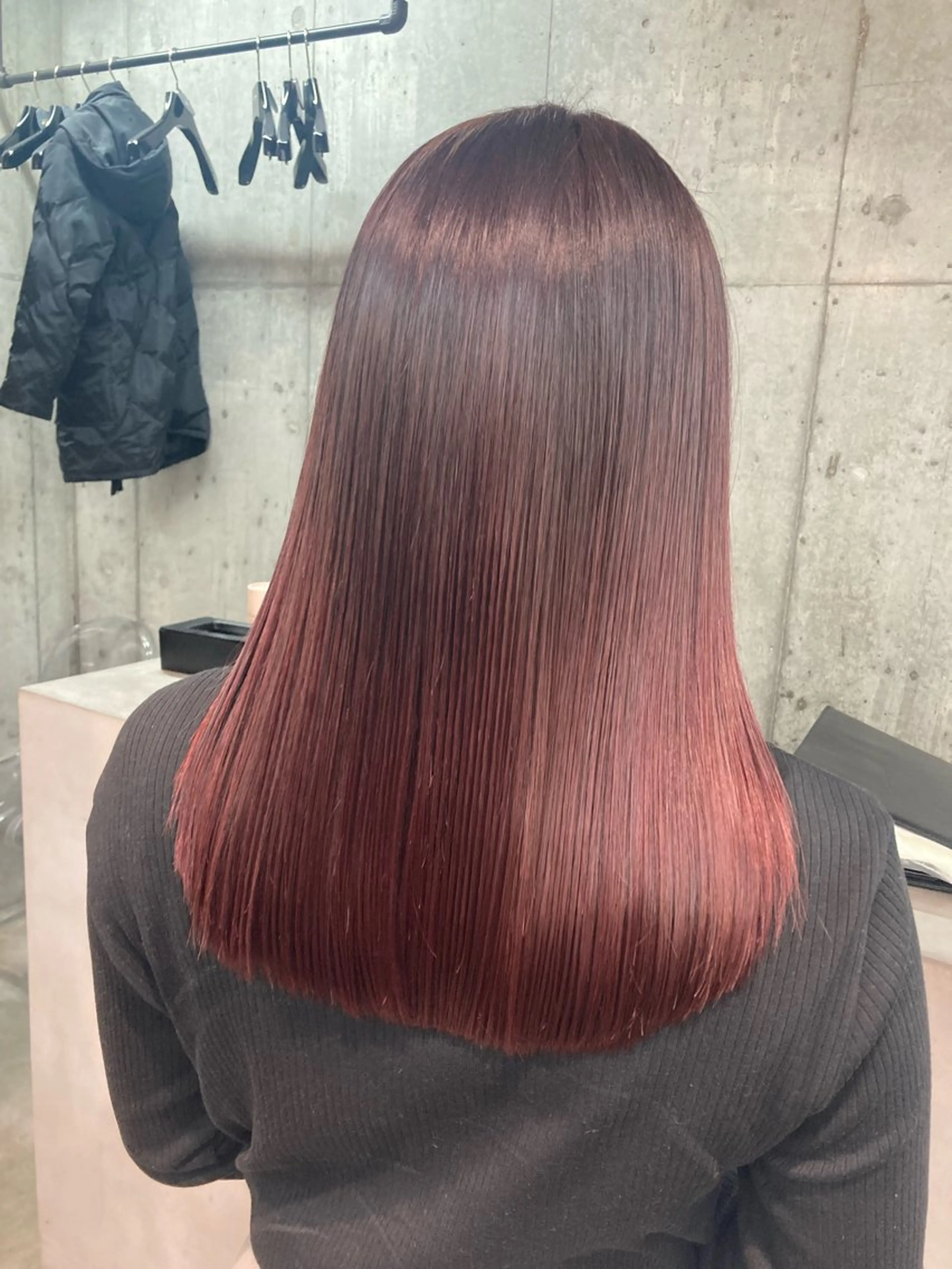 ミディアム カラー ✨最安値✨エクステ カラー🌼つきな🌼のヘアスタイル