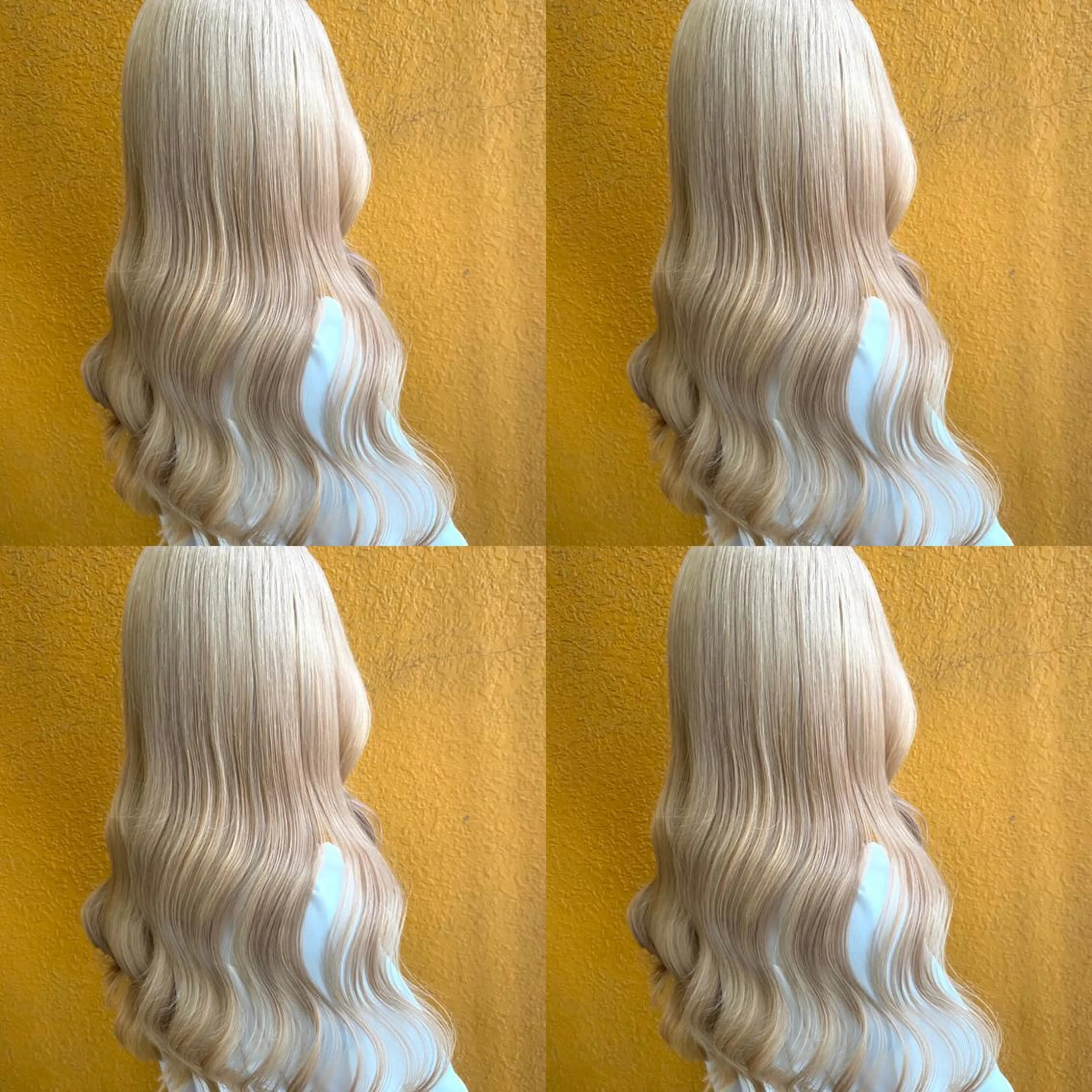 ミディアム カラー ミディアムパーマ アッシュ ベージュカラー ハイライトカラー ハイトーンカラー ご予約 宜しくお願いします！のヘアスタイル