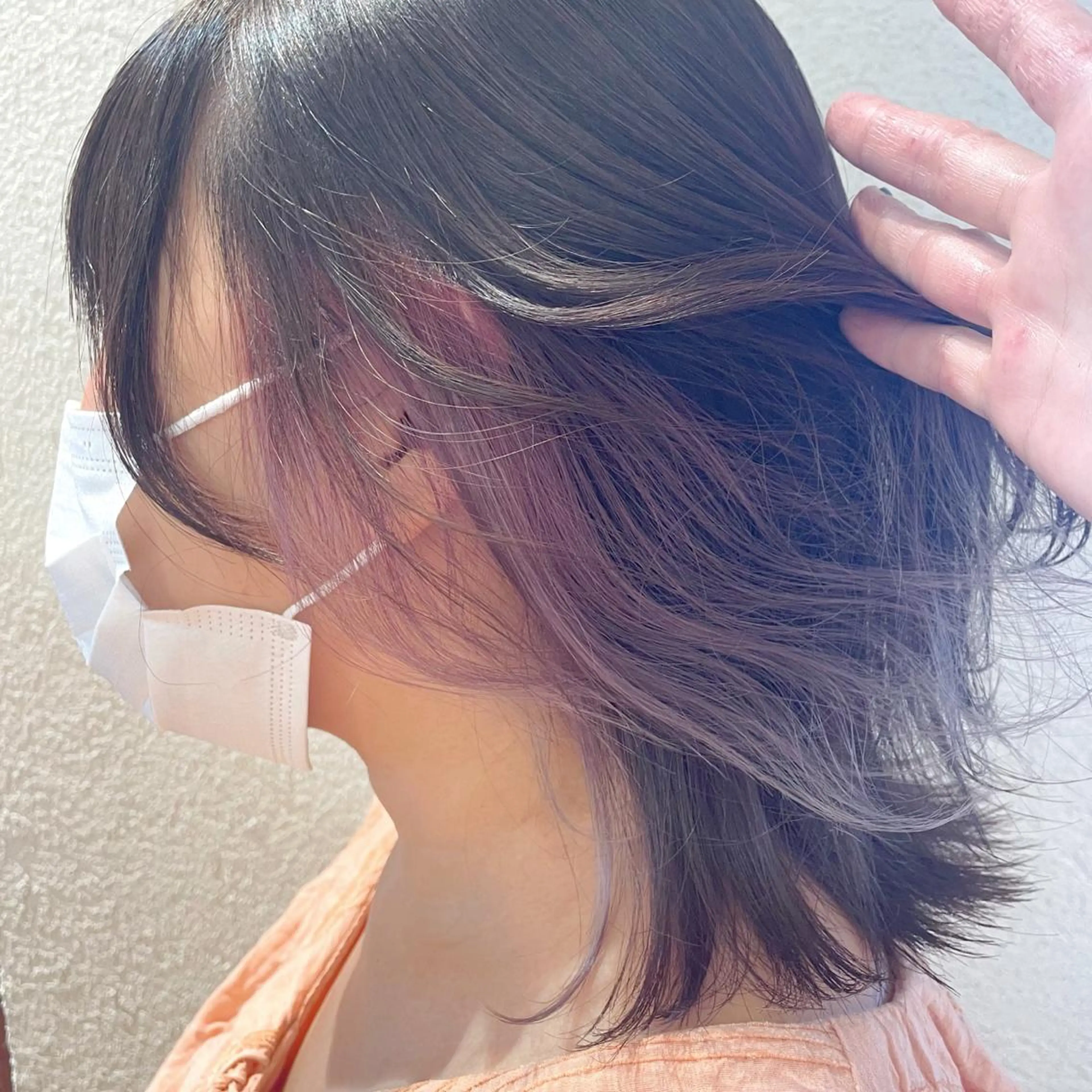 カラー 【日韓風、レイヤー】 🤍ひらい　なつきのヘアスタイル