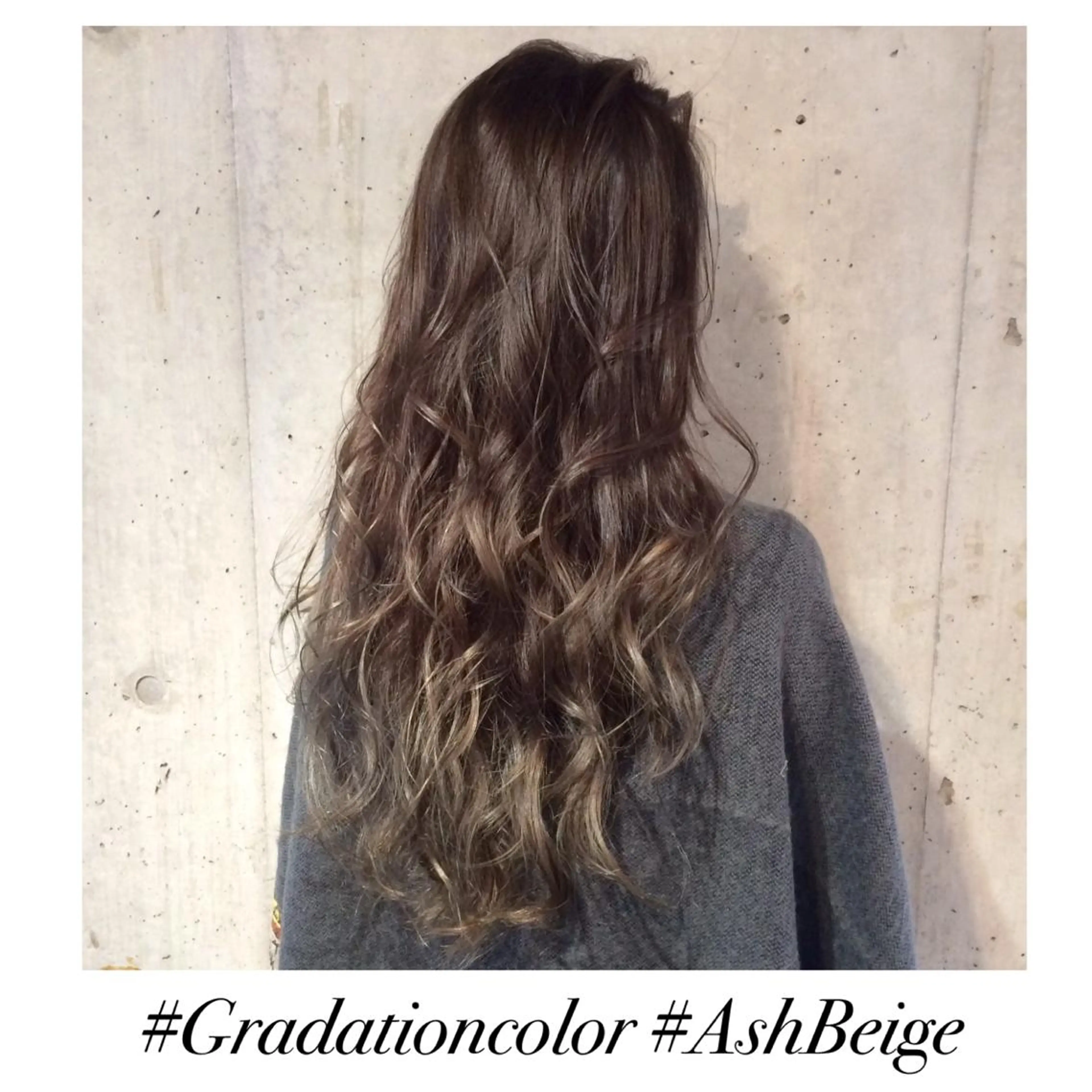 カラー アッシュ ベージュカラー グラデーションカラー サロウィン所属・K-POP好き美容師 🇰🇷Kai.Yのヘアスタイル
