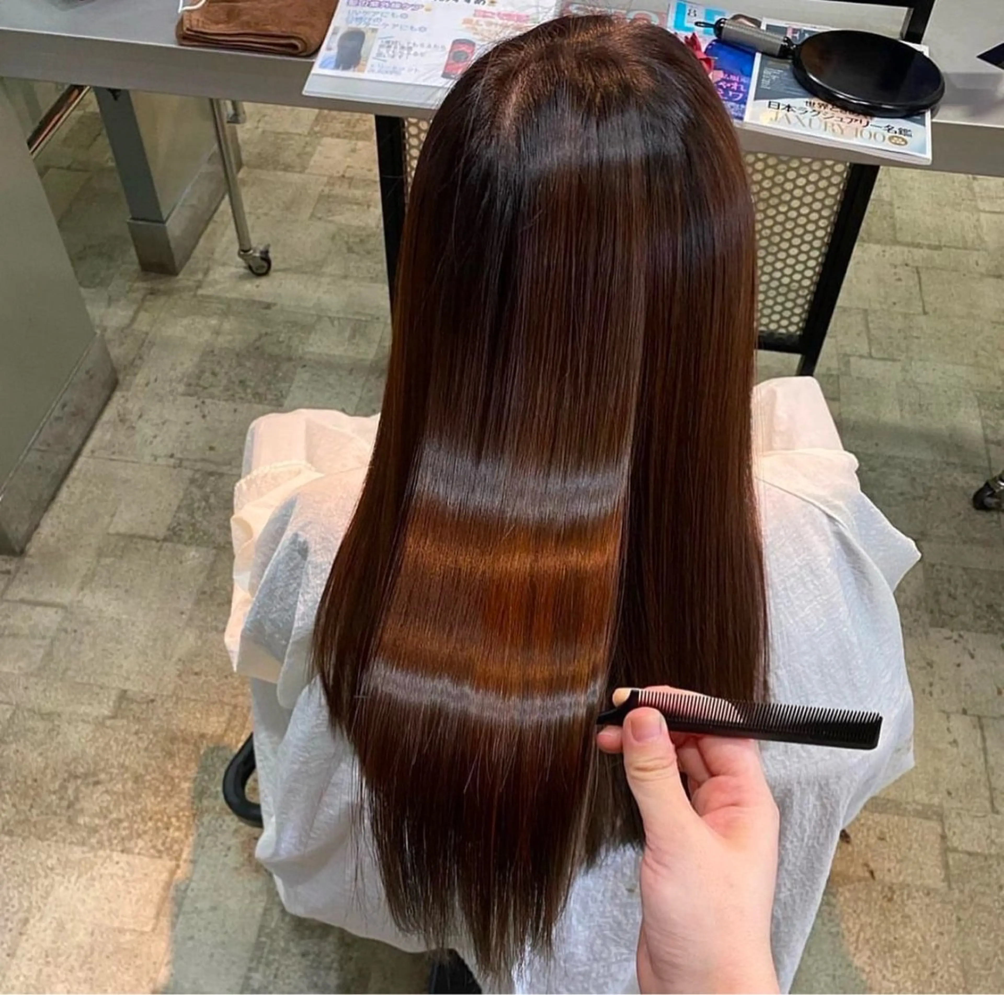【minimo限定】カット＋カラー ＋髪質改善トリートメントの写真
