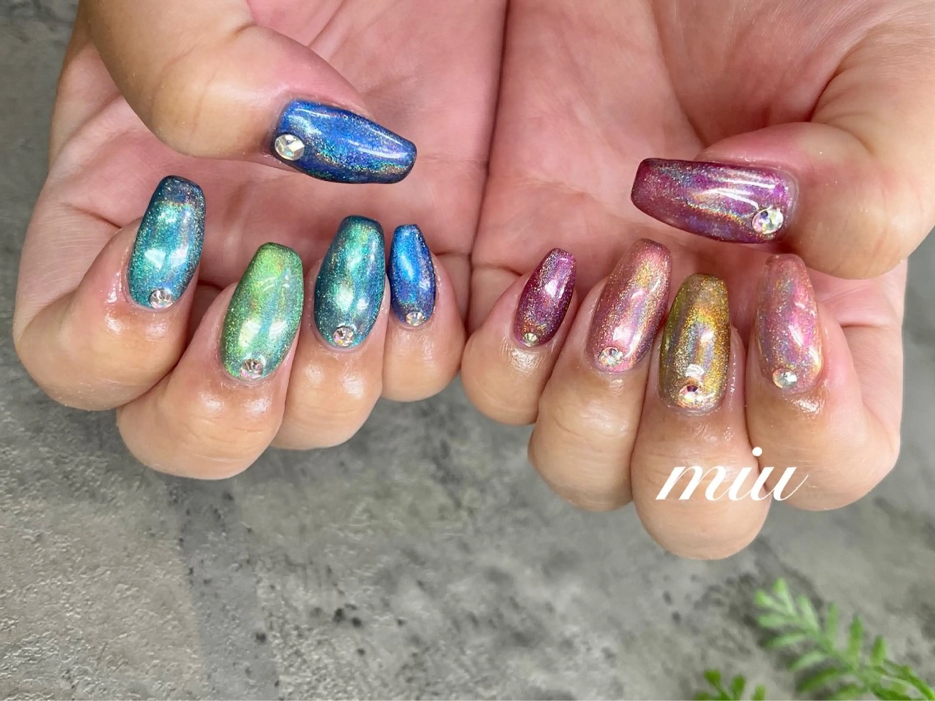 ネイル ハンドネイル miu nail 🐾mihoのネイルデザイン