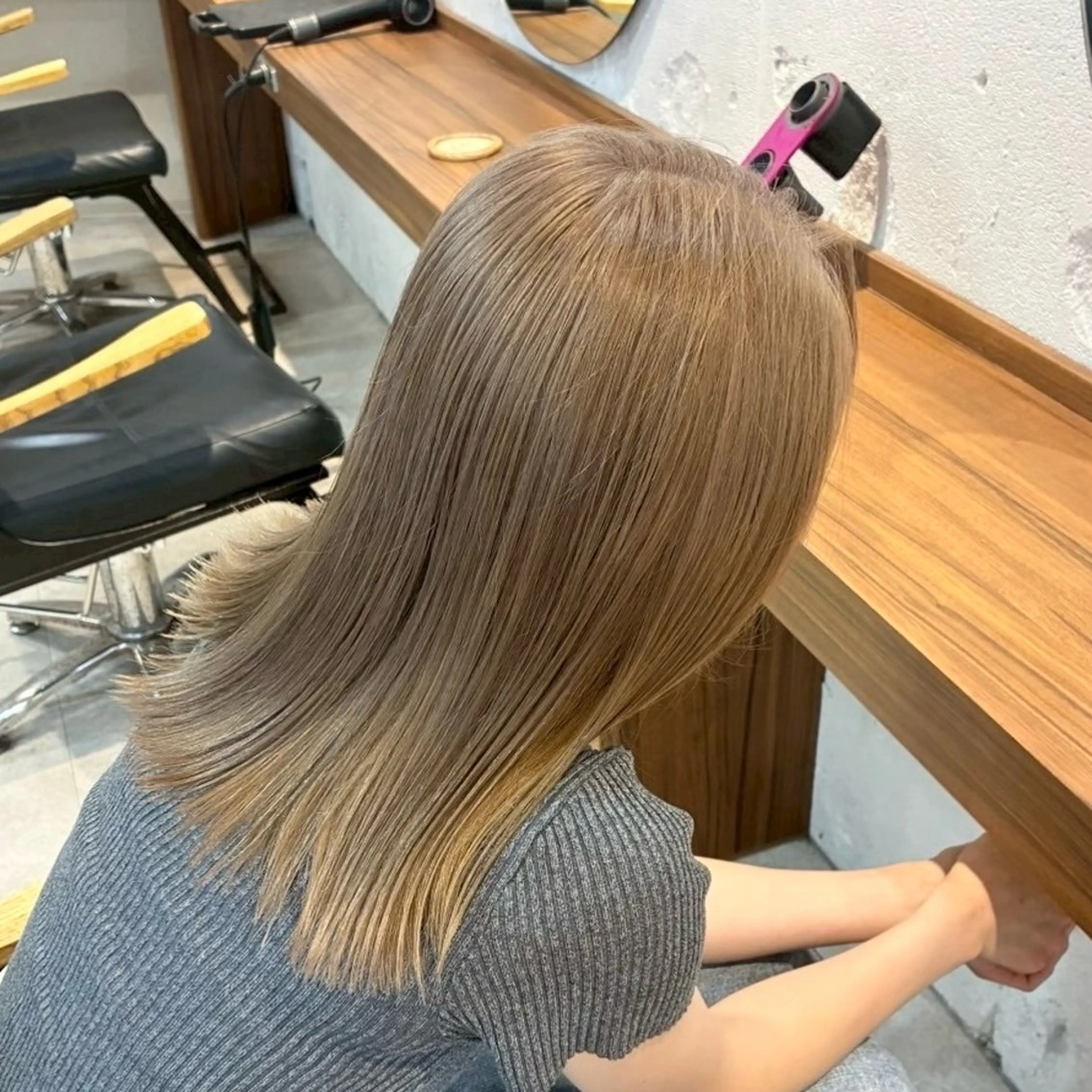 ロング カラー 高橋 充輝のヘアスタイル