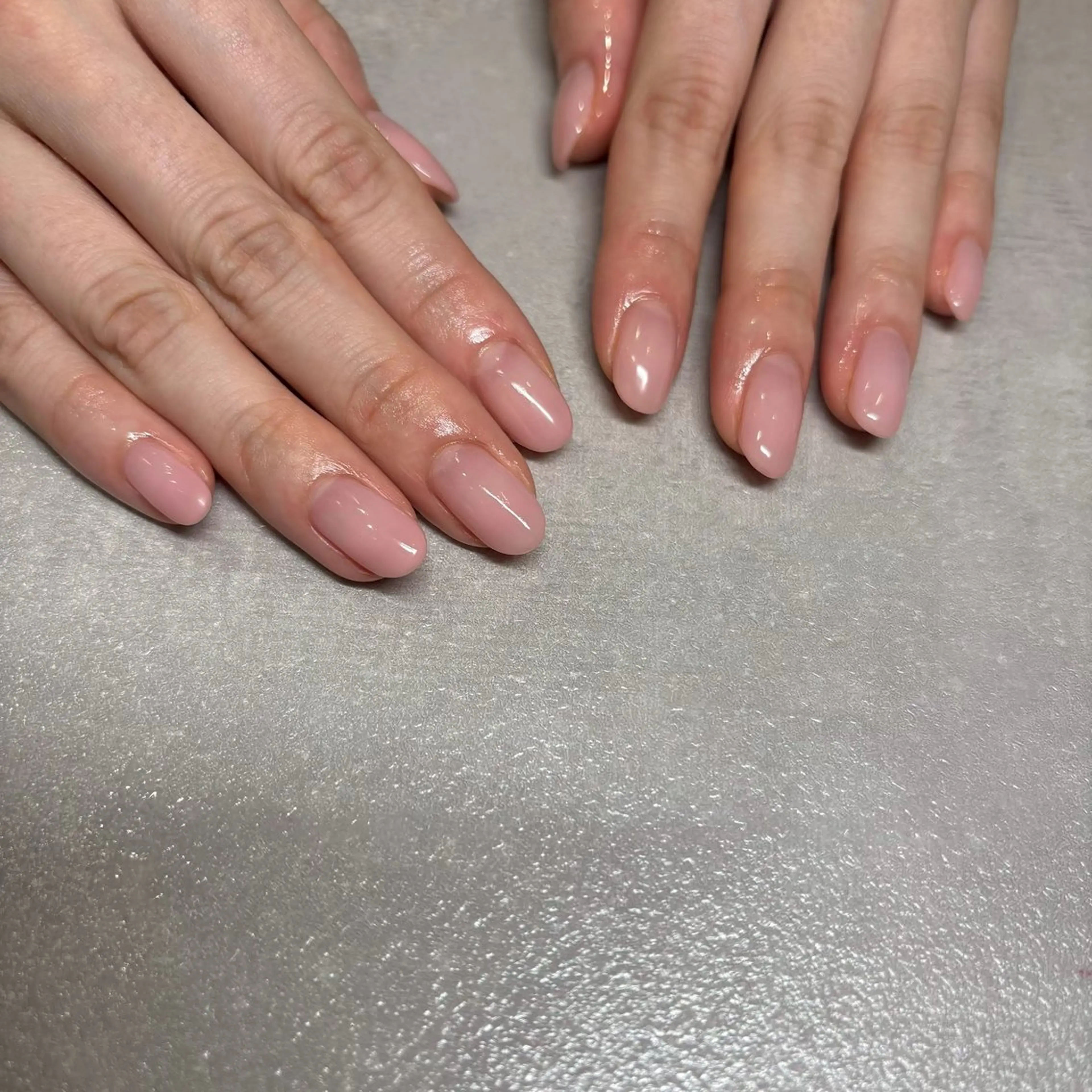 【オフあり】ワンカラーハンドネイルの写真