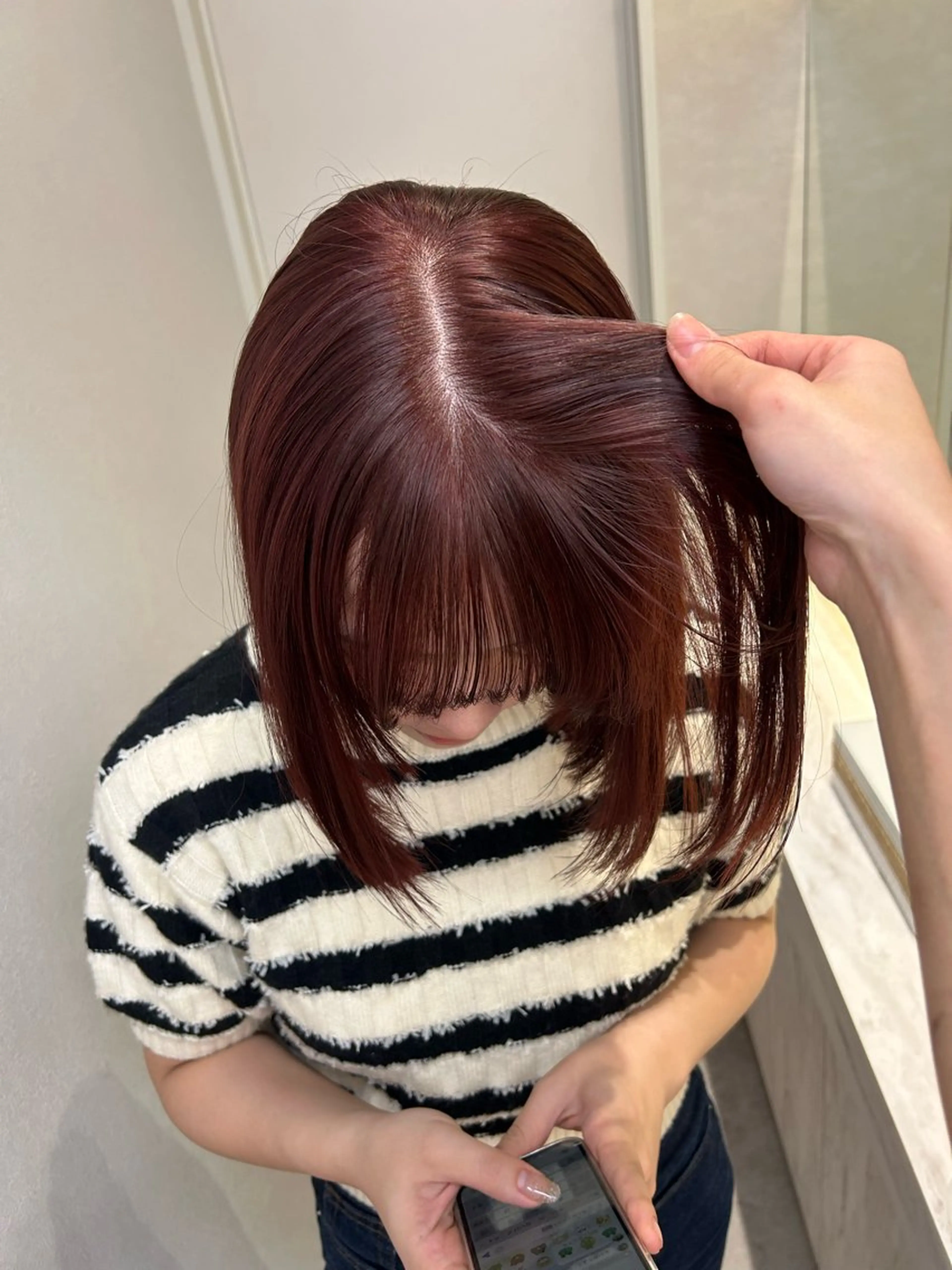 ショート ヘアカラー ai / Lond idealのヘアスタイル