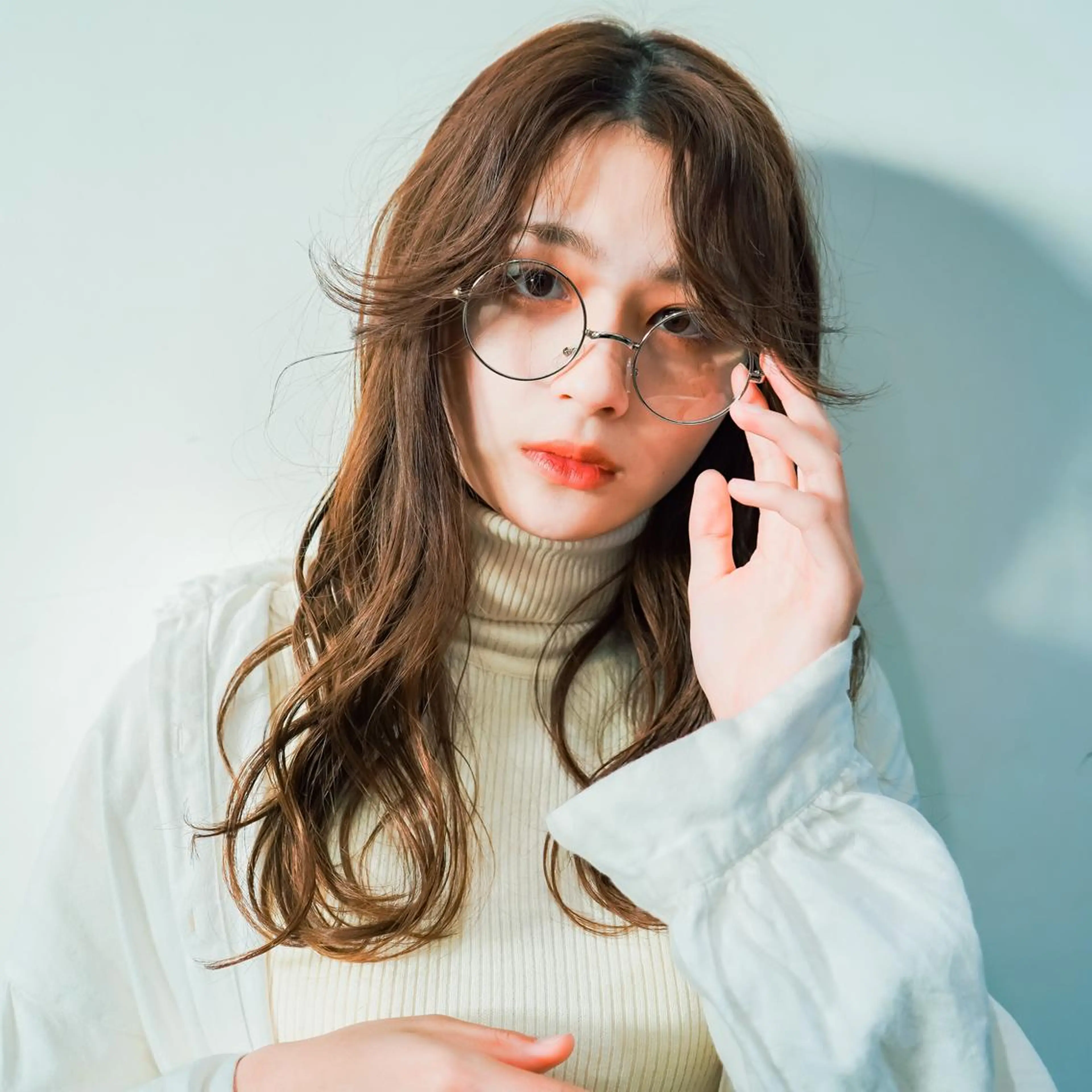 ロング レイヤーカット カット トリートメント 巻ける髪質改善で美髪 にデザイン✨/よしみのヘアスタイル