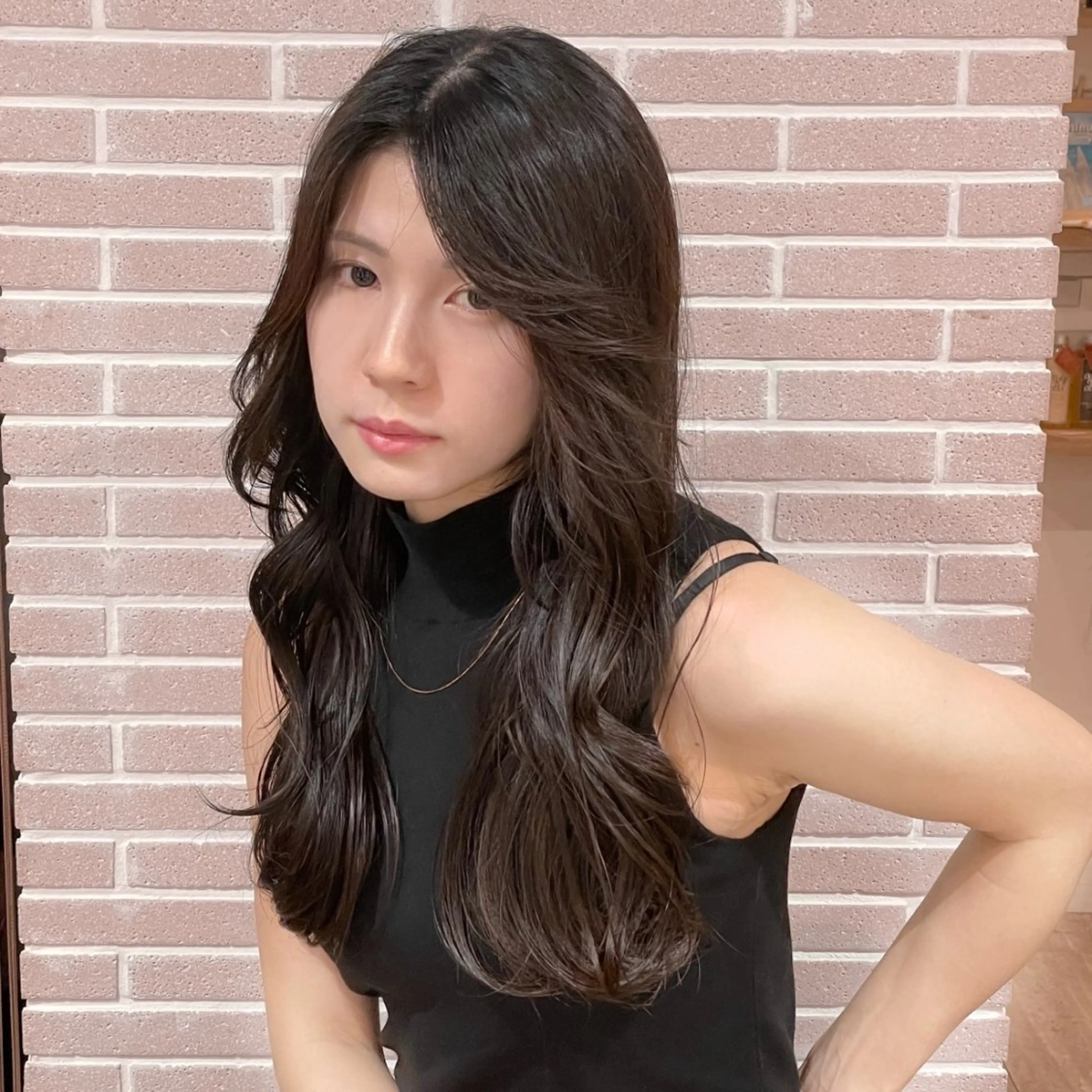 柔らか透明感🤍ブリーチ無しイルミナWカラーの写真