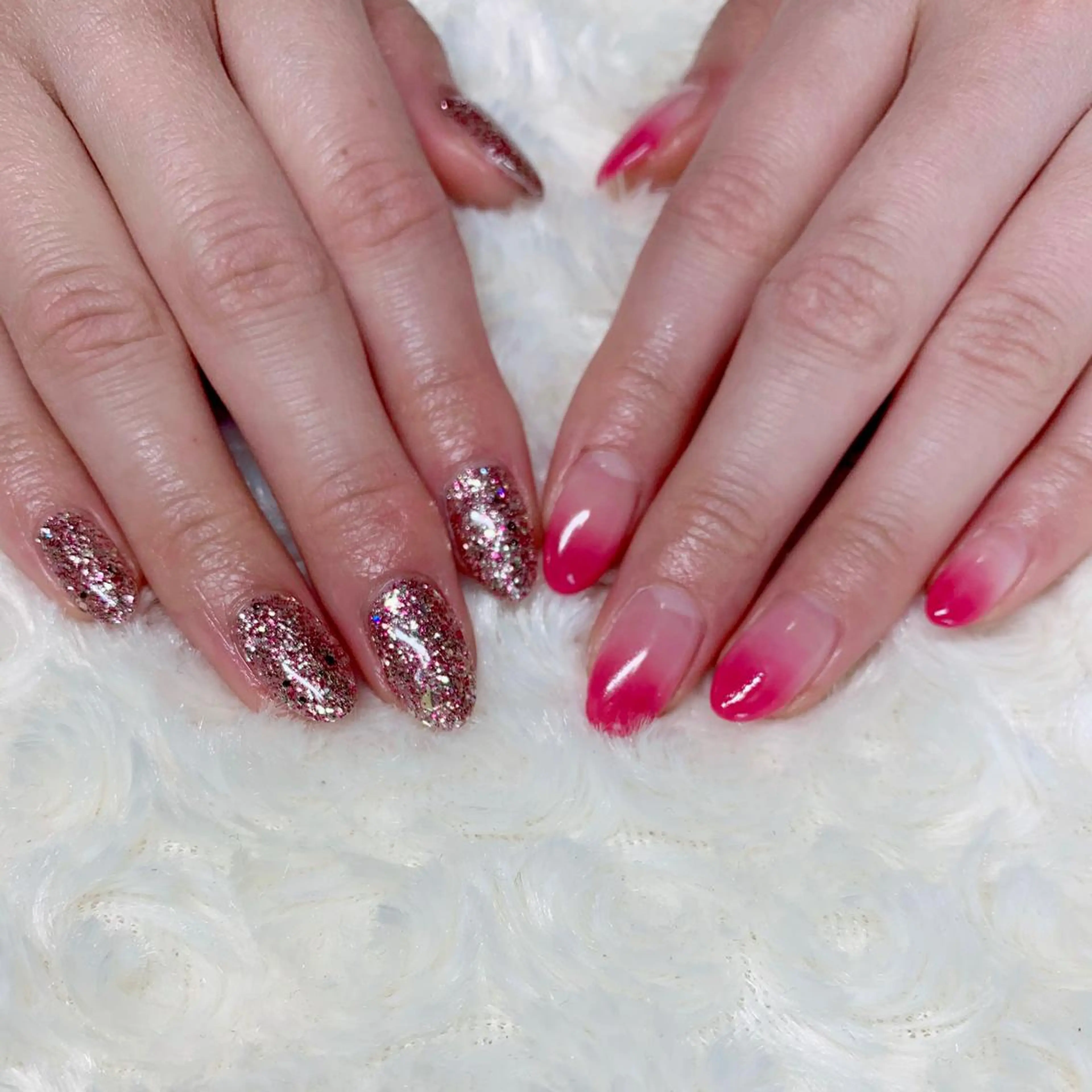 カラー ネイル ハンドネイル Cozy_ ilumのネイルデザイン