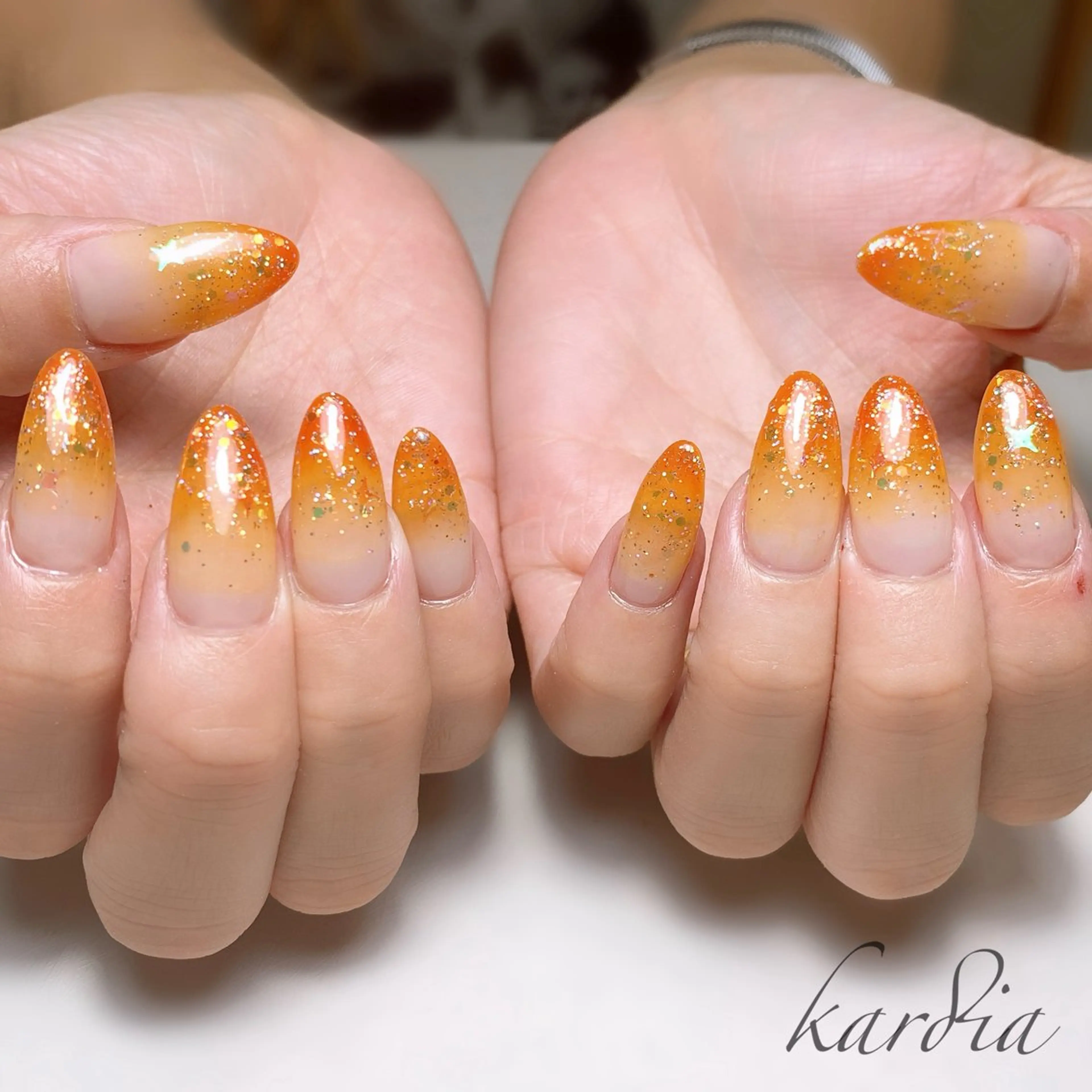 ネイル καρδιά -ｶﾙﾃﾞｨｱ-のネイルデザイン