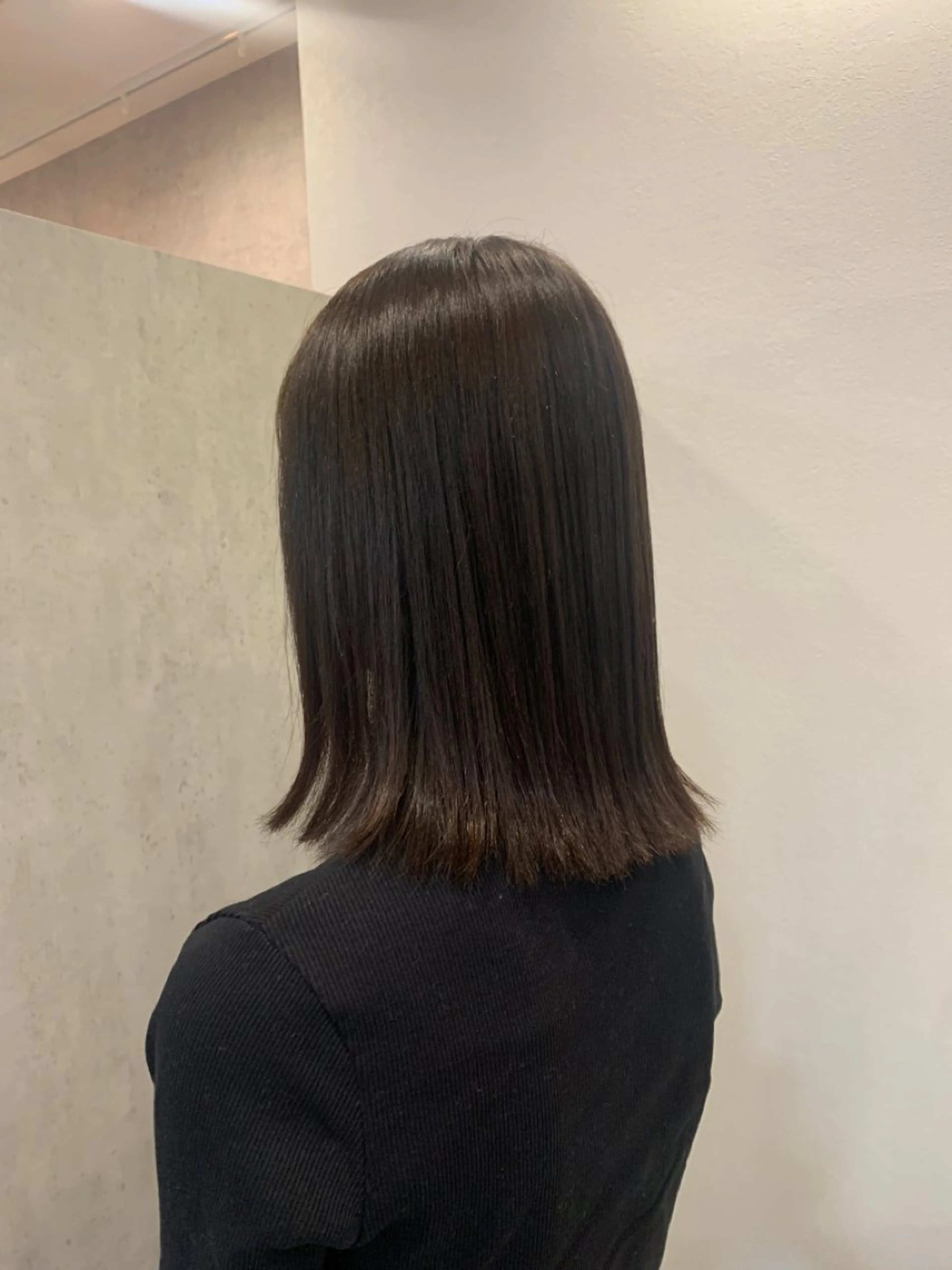 ミディアム ボブ 西宮北口/みなみのヘアスタイル