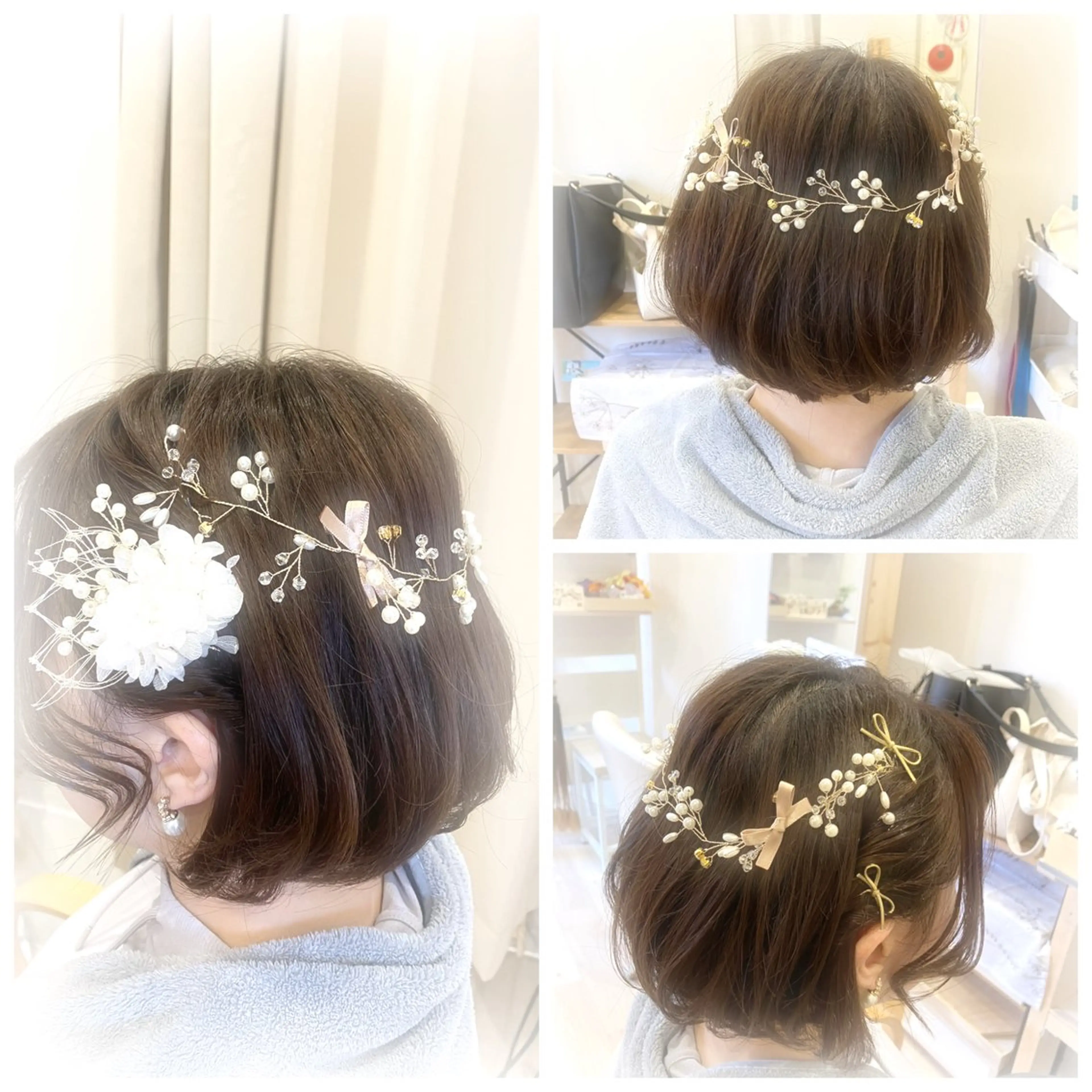 ショート ヘアセット とみた ★みのヘアスタイル