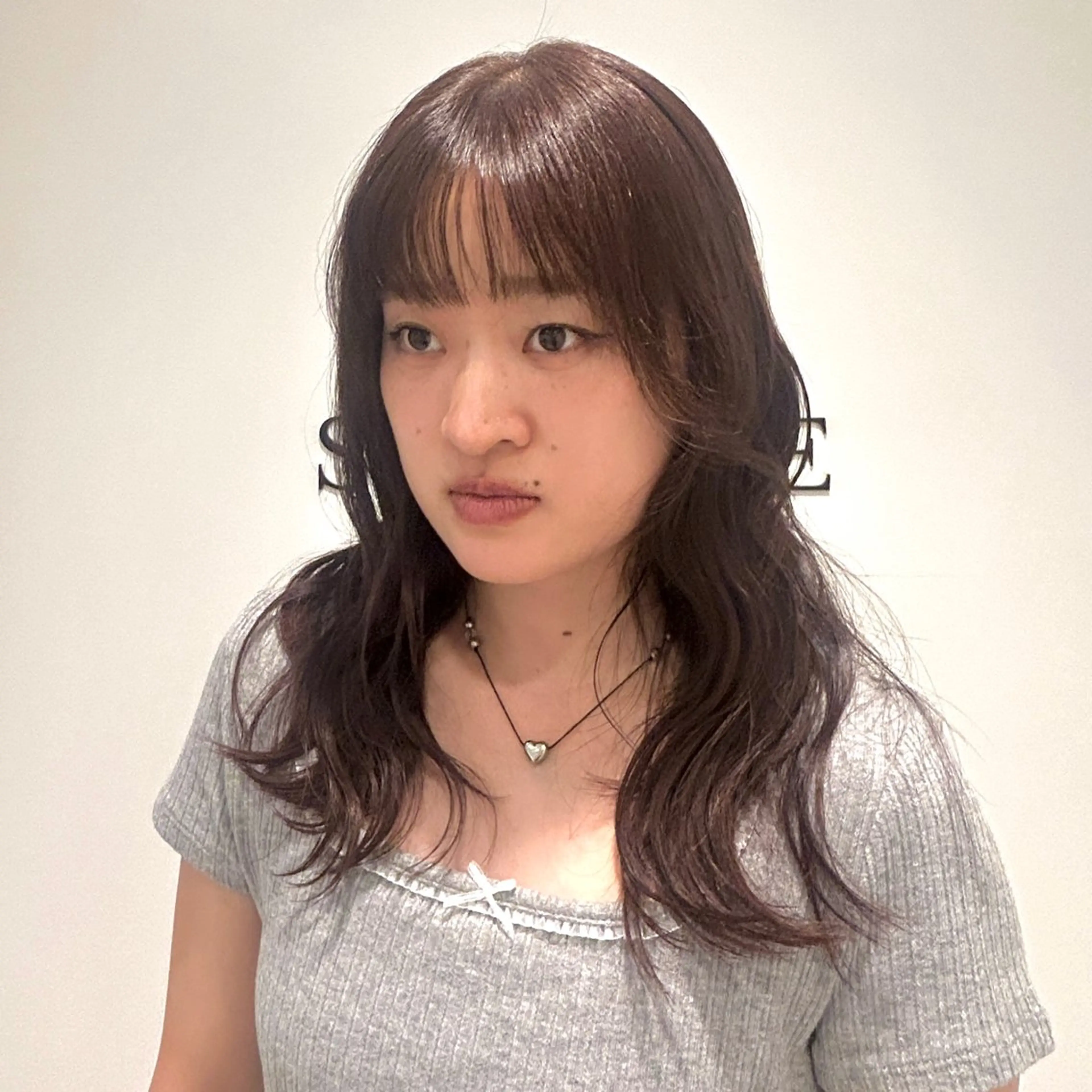 ロング ヘアカラー 🦢まつパ ツヤカラー🩰さくらのマツエク・マツパデザイン