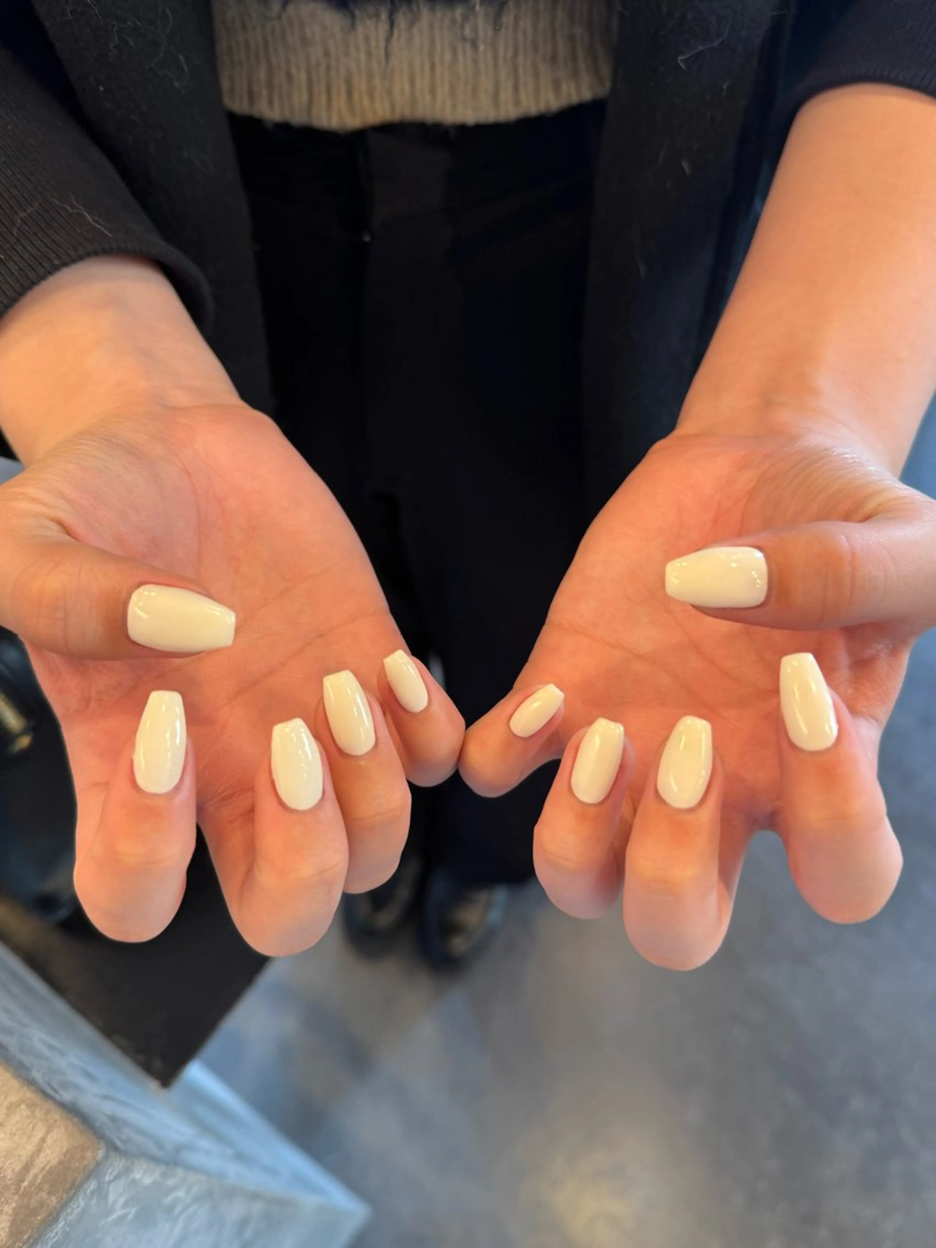 ネイル ワンカラーネイル 小林 菜実のネイルデザイン