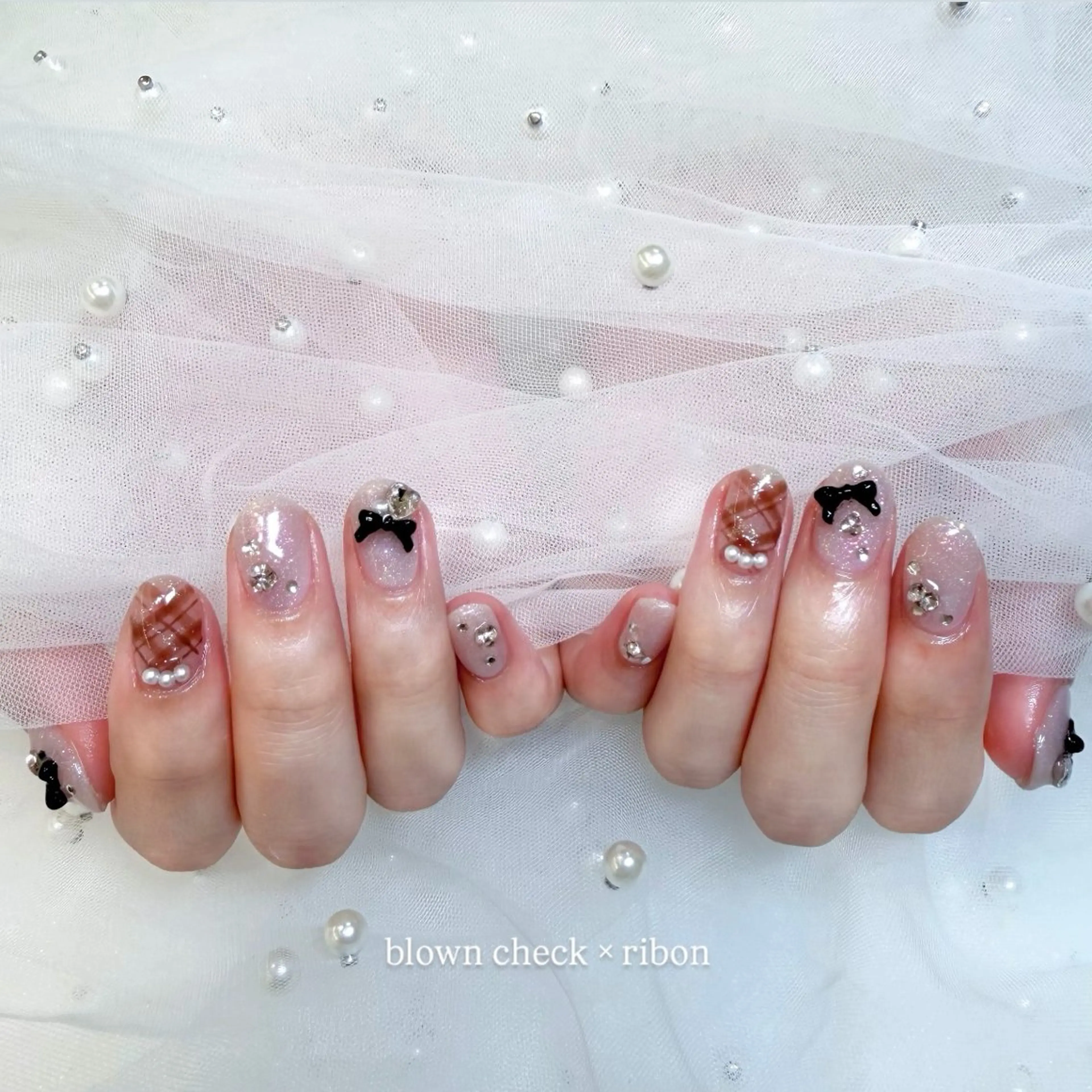 ネイル ハンドネイル Tsuki🌙/渋谷 /パラジェルのネイルデザイン