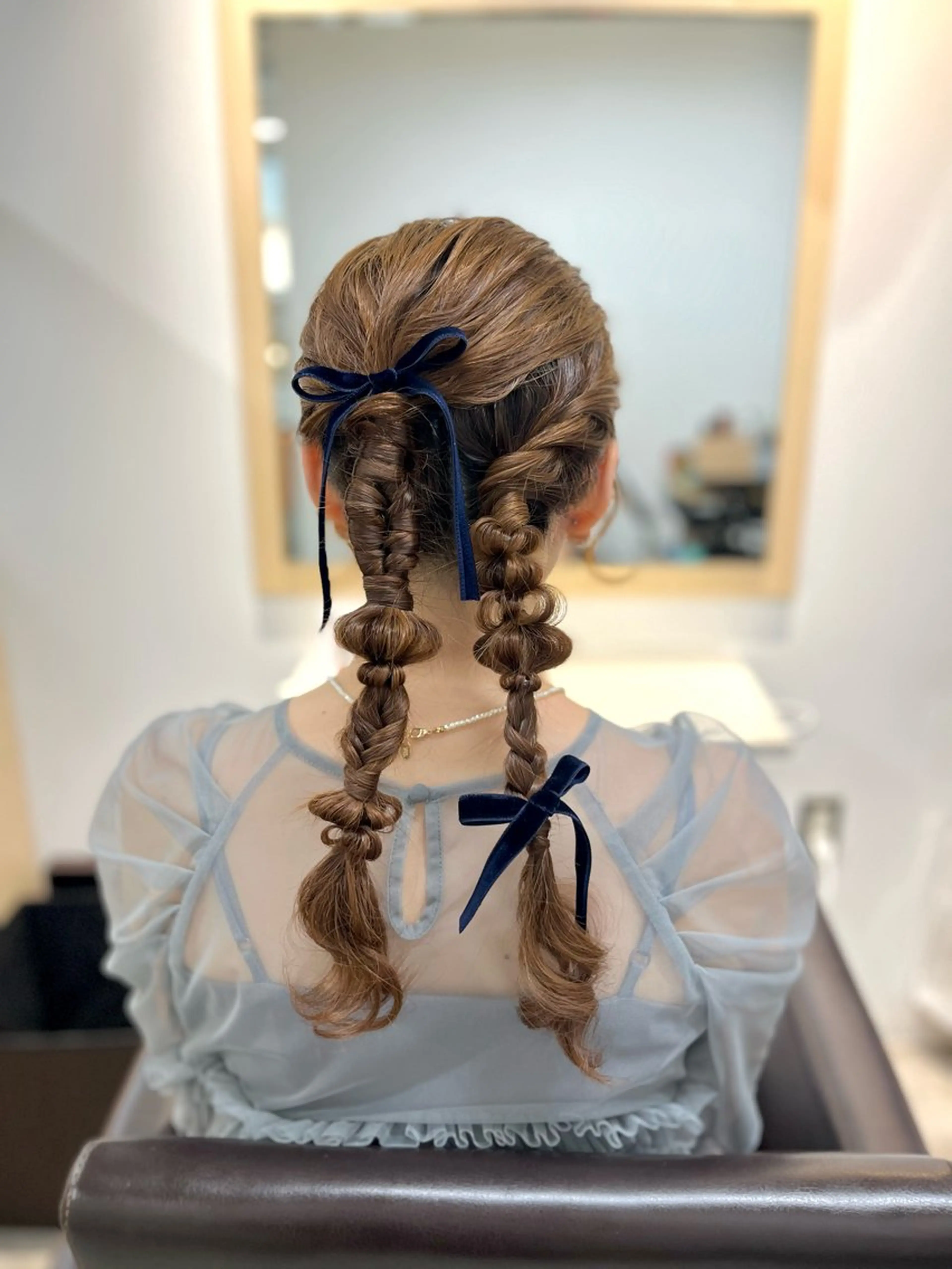 ヘアアレンジ 似合わせヘアメイク 💐オダギリチアキのヘアスタイル