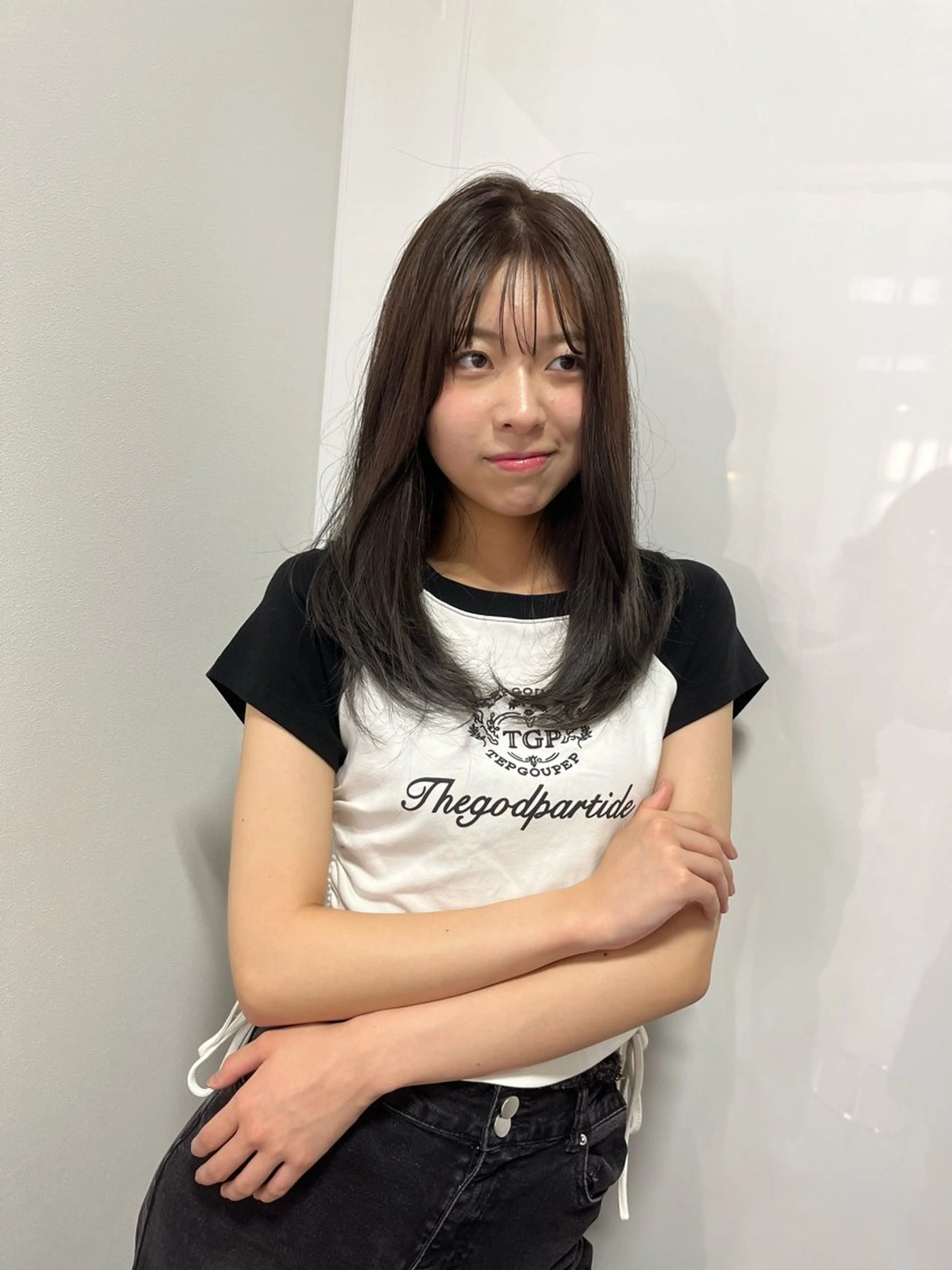 セミロング カラー eMu透明感カラー 🪄◝✩🫧yukiのヘアスタイル