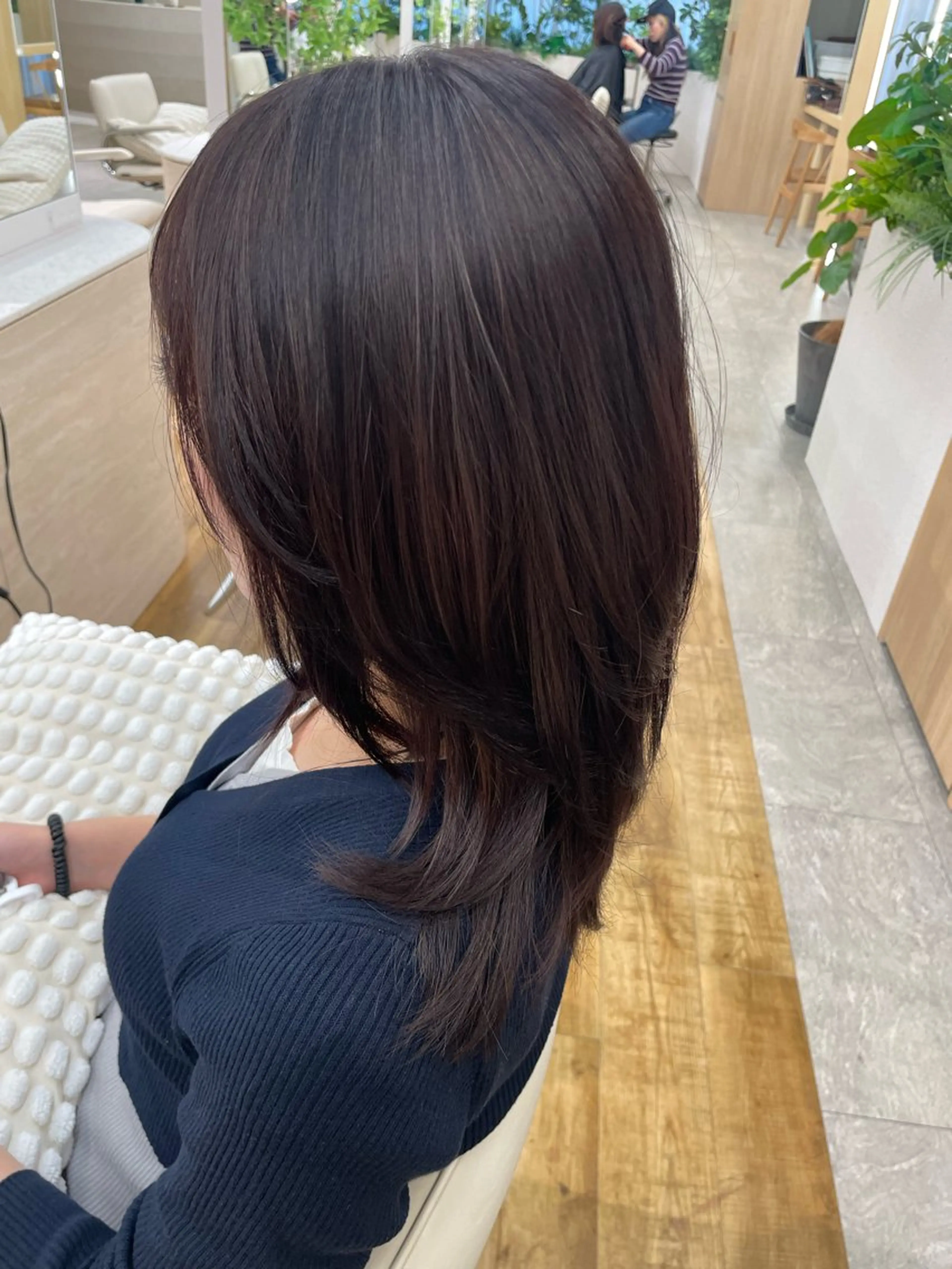 ミディアム カラー カット ヘアカラー トリートメント Toiro 横浜所属・🎀レイヤー/パーマ カラー/ai🎀のヘアスタイル