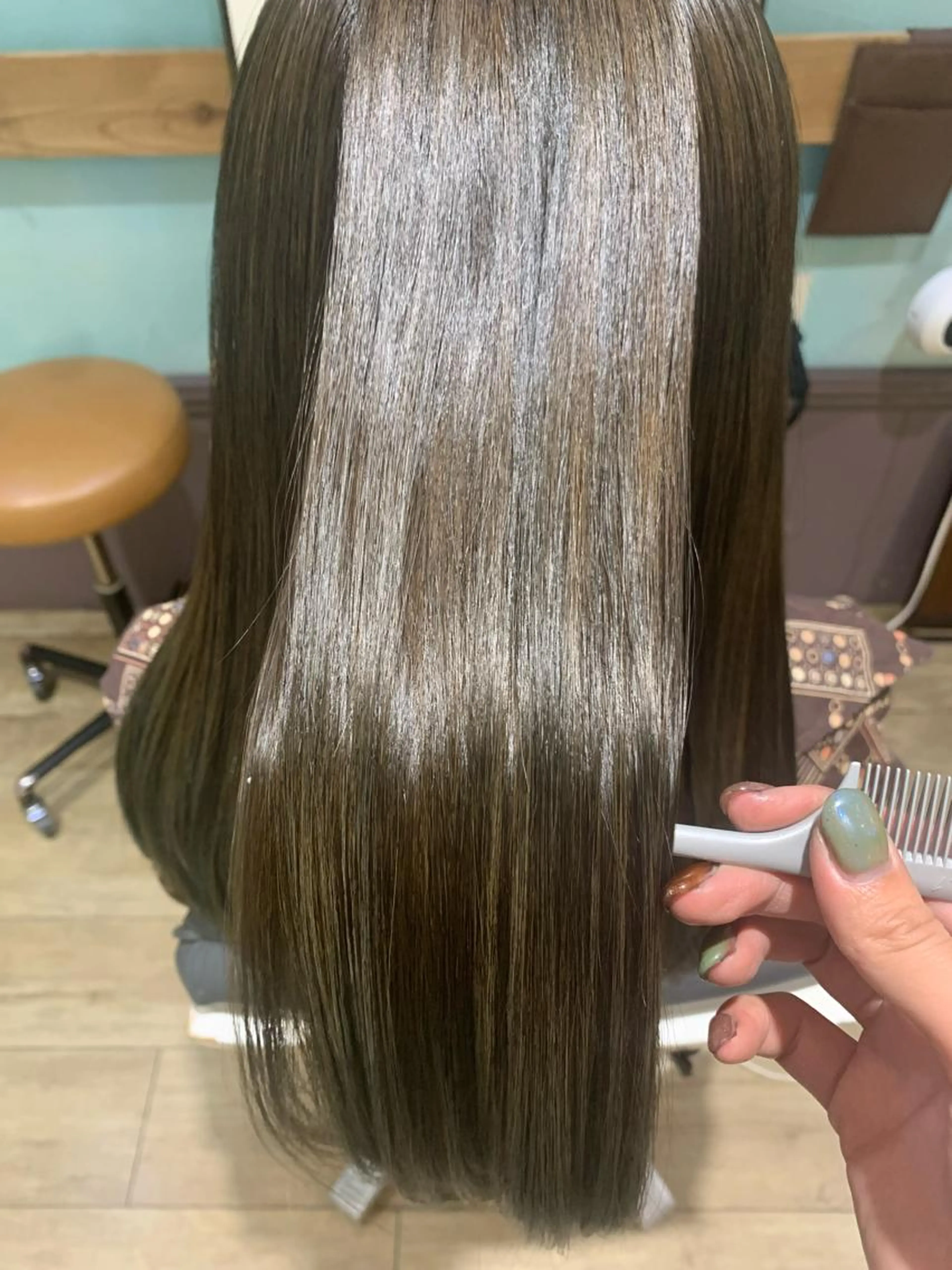 大人気✨Aujuaトリートメント(超音波アイロン)＋シャンプー･ブロー✨の写真