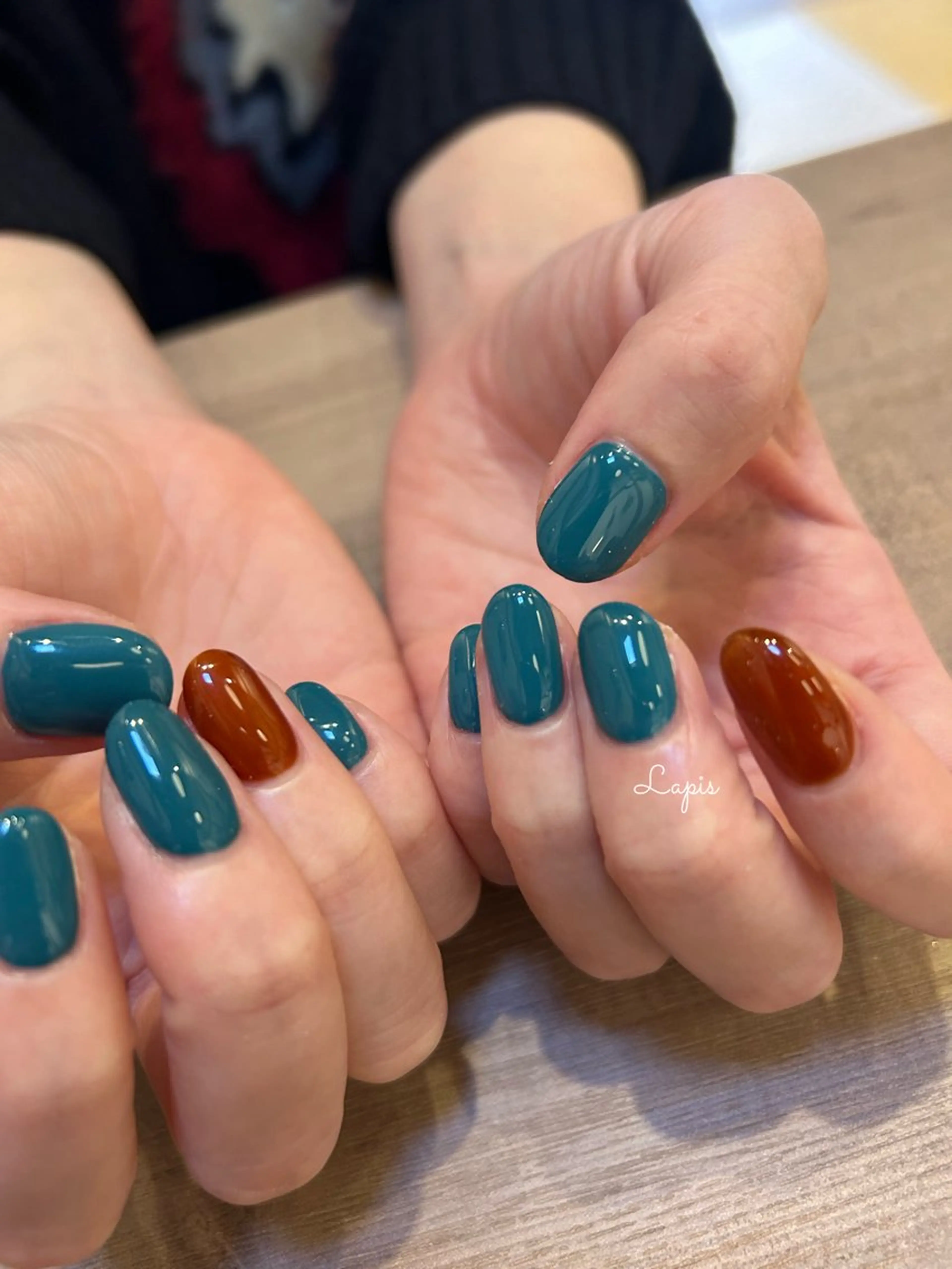 ネイル ハンドネイル Lapis *のネイルデザイン