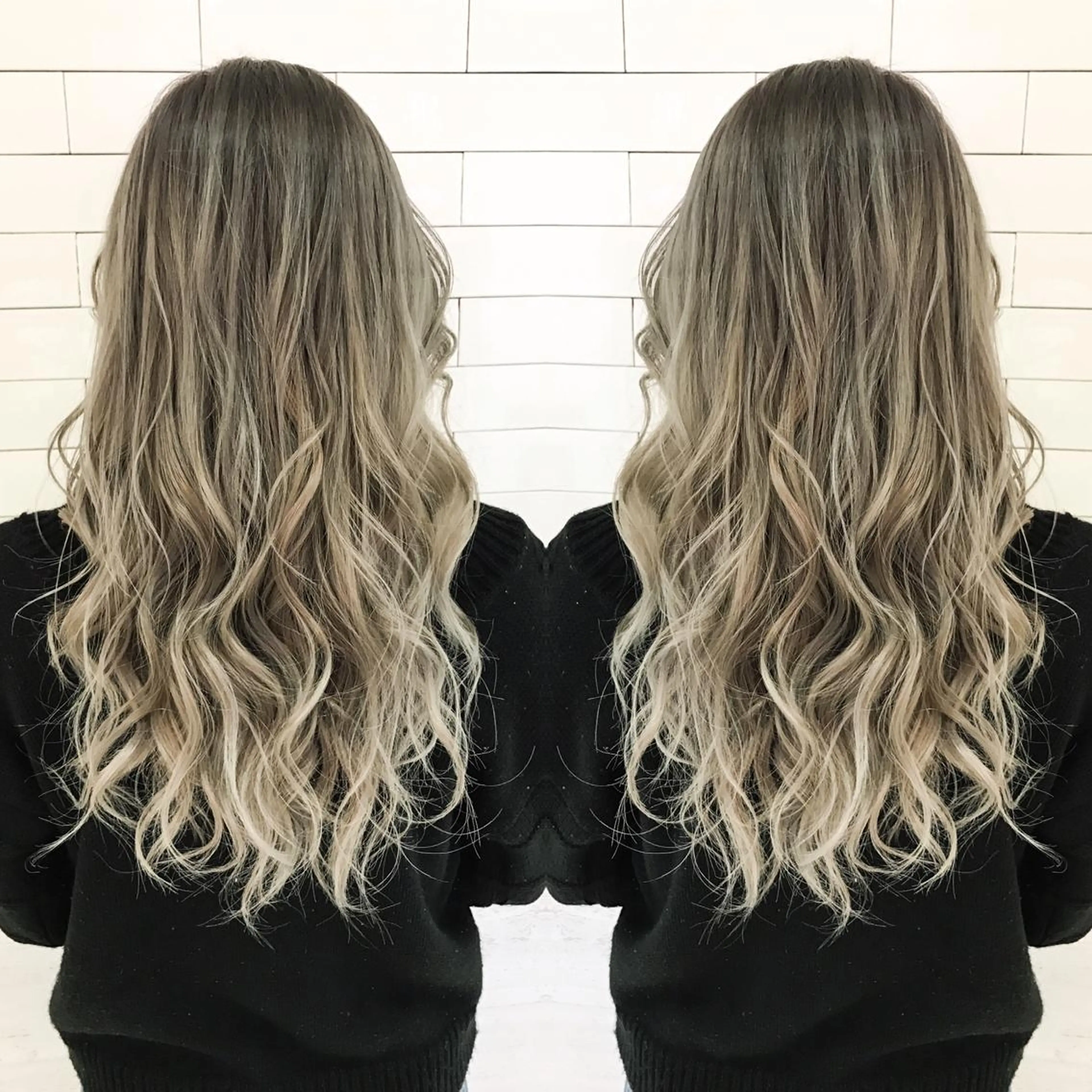 ロング カラー ブロンド グラデーションカラー ハイライトカラー 外国人風カラー ハイライト 🧡ショートの達人 🧡SHOのヘアスタイル