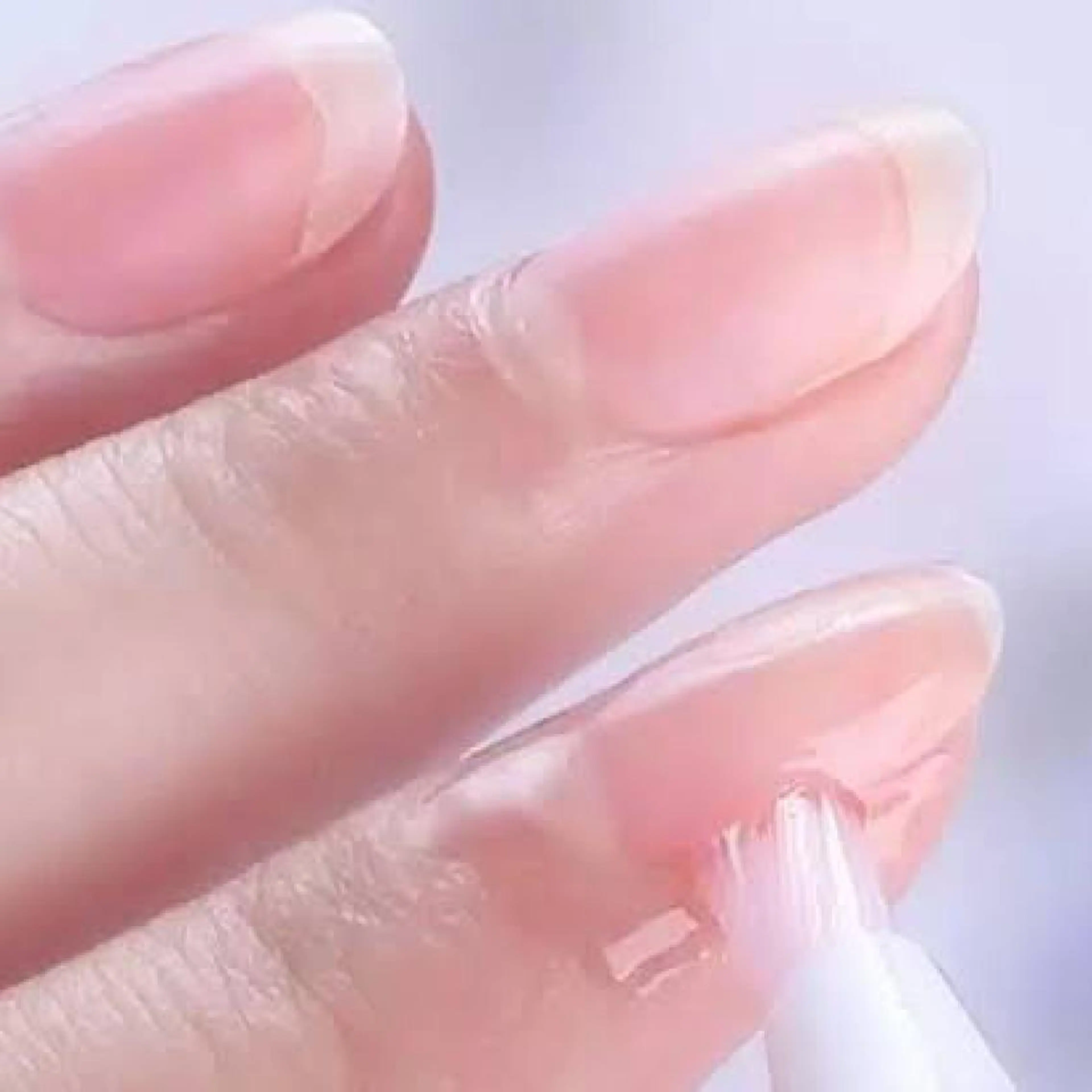 ネイル オーロラネイル ブルー チークネイル 長さ出し フットネイル オフのみ(ネイル) NAILS168 池袋西口駅前店のネイルデザイン