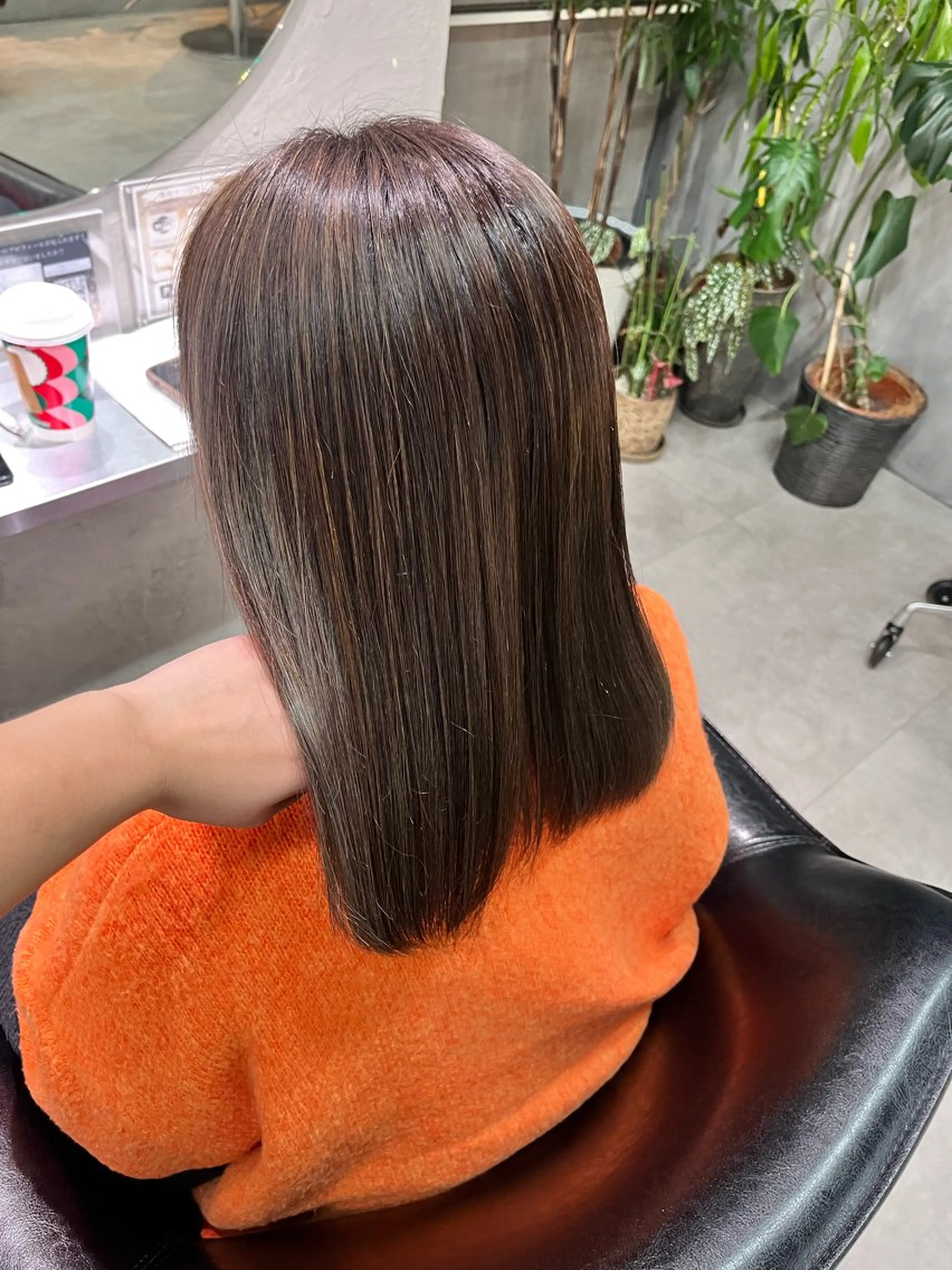 ミディアム カラー ヘアカラー 韓国系/ダブルカラー /トグチリンカのヘアスタイル