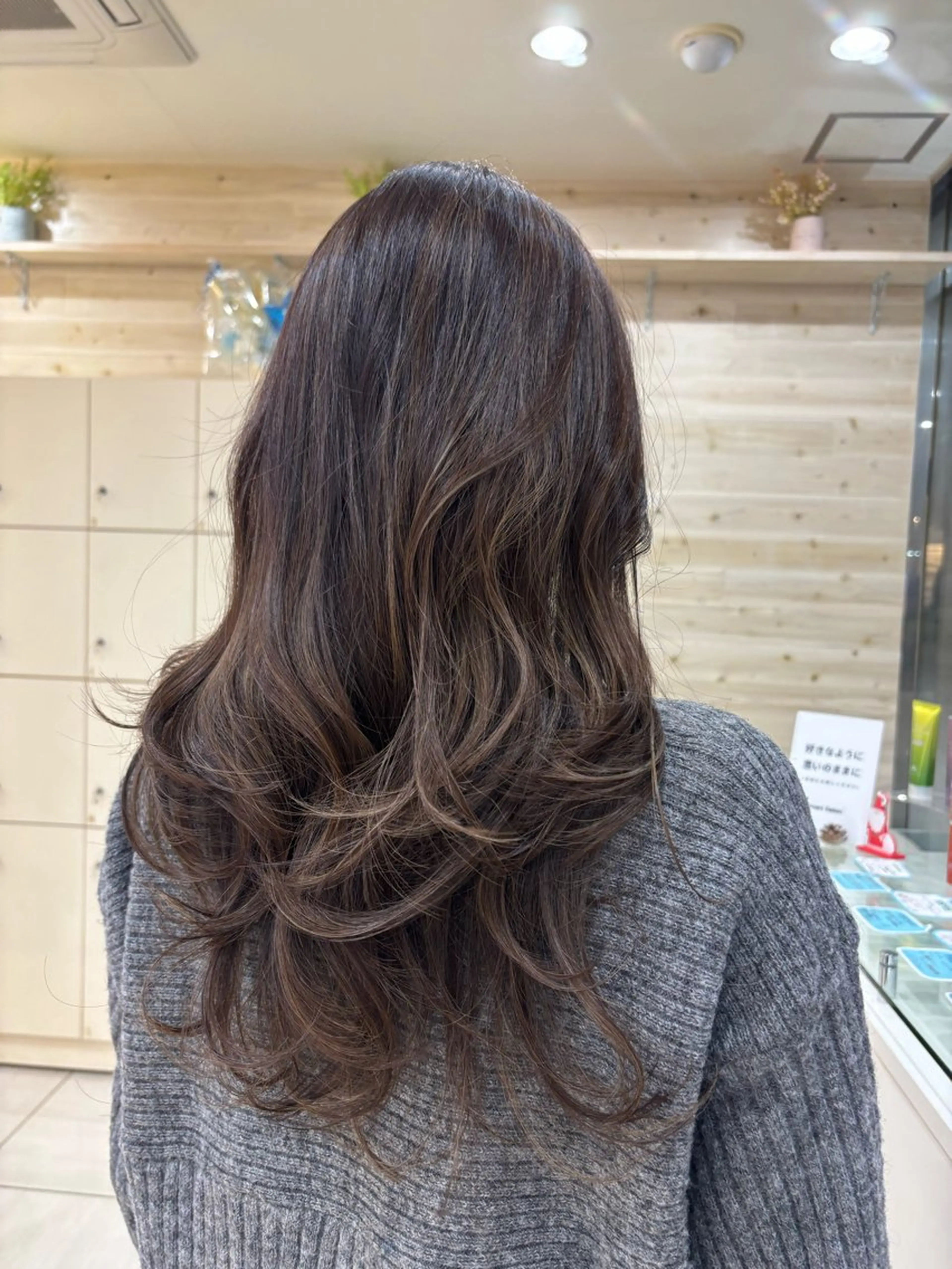 ロング カラー ハイライトカラー ハイライト レイヤーカット カット ヘアカラー 田野倉NEXT店 美髪ニストのヘアスタイル