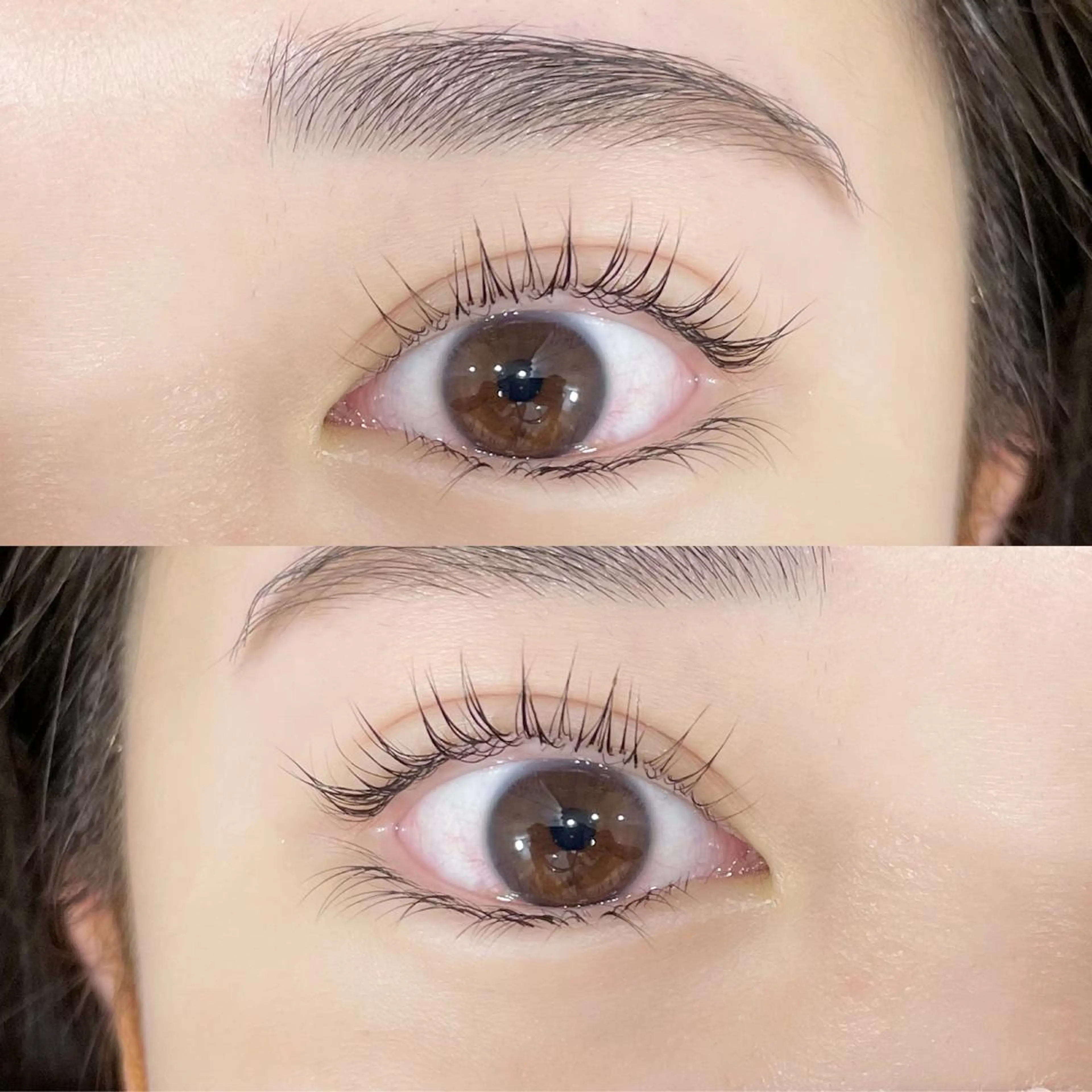 マツエク・マツパ Jカール パリジェンヌラッシュリフト 下まつげエクステ Eyestylist Kasaiのマツエク・マツパデザイン