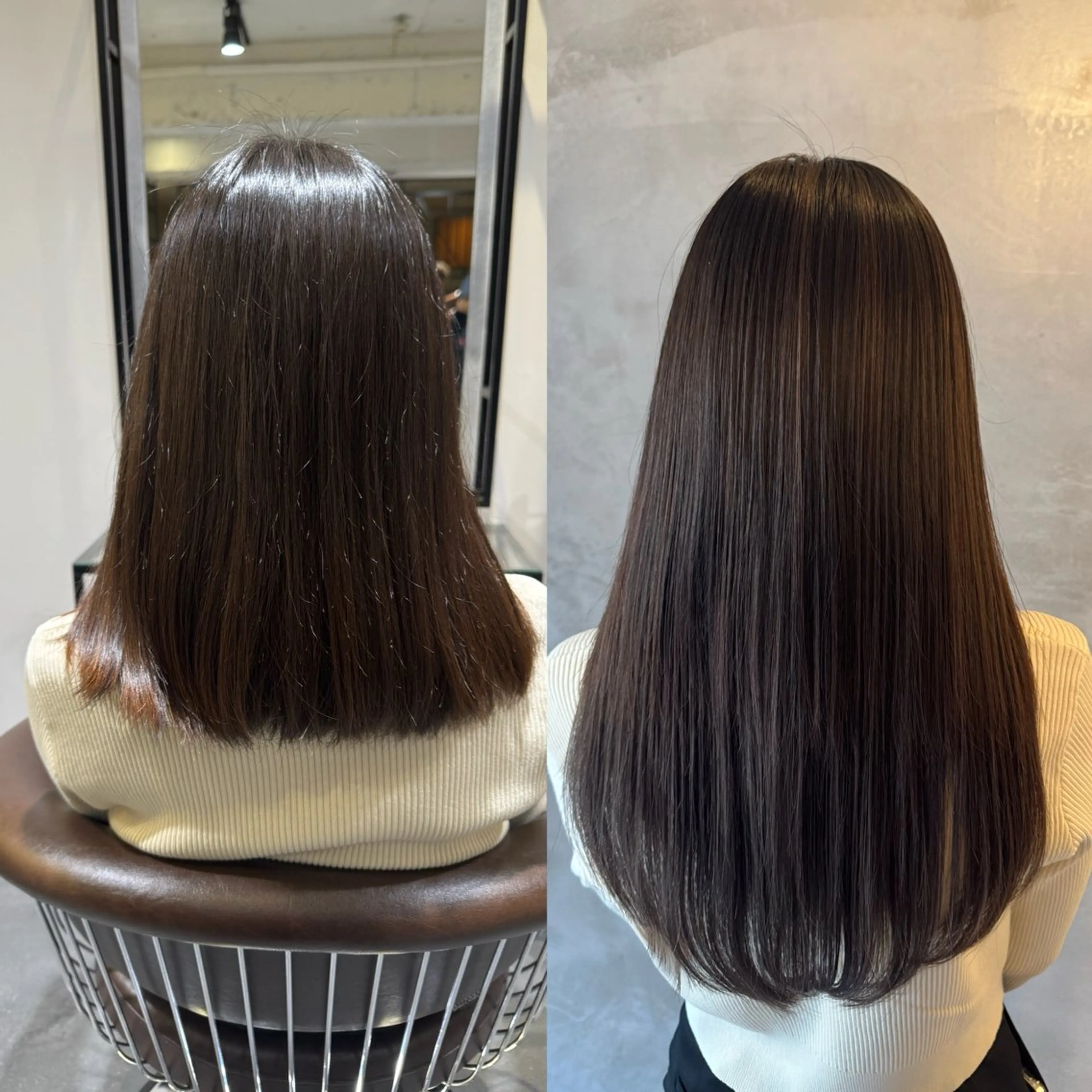 ロング ボブ ロング エクステ モテ髪🎀aoi/ ヘアメ/カラー/池袋のヘアスタイル