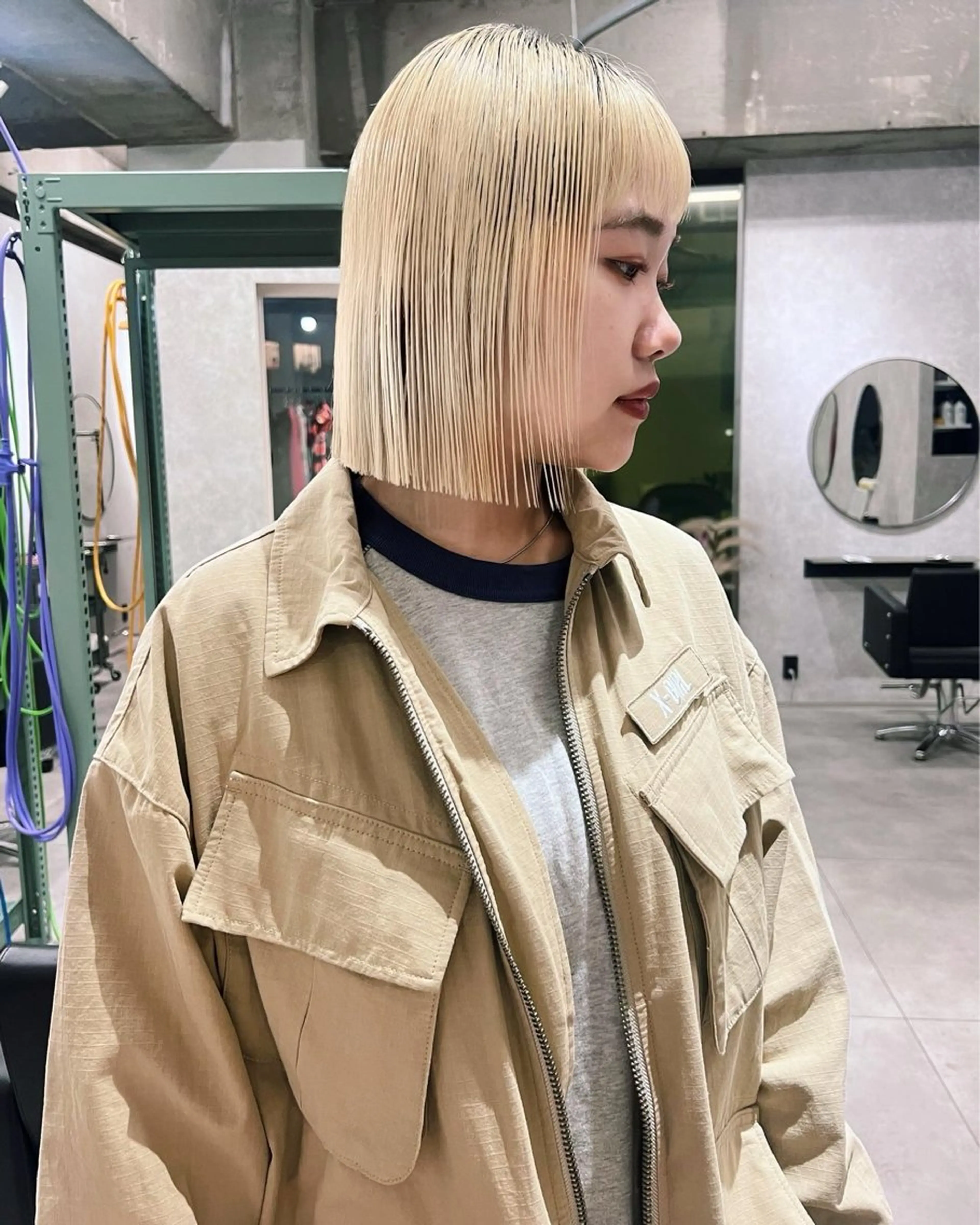 ショート カラー 🧡色落ちまで2度綺 麗なカラー🧡ヨシキのヘアスタイル