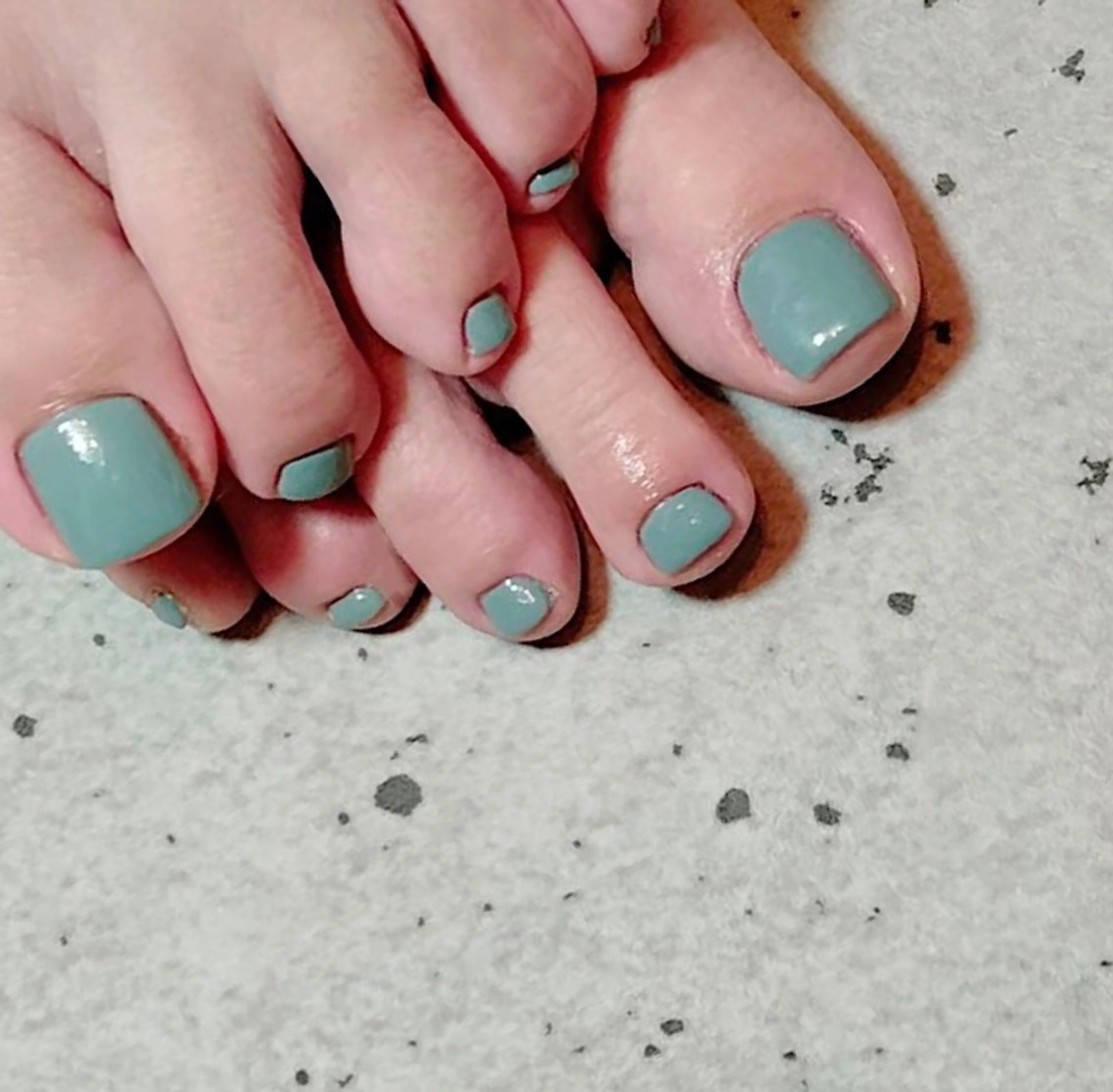 ネイル フットネイル ワンカラーネイル Luca nailのネイルデザイン