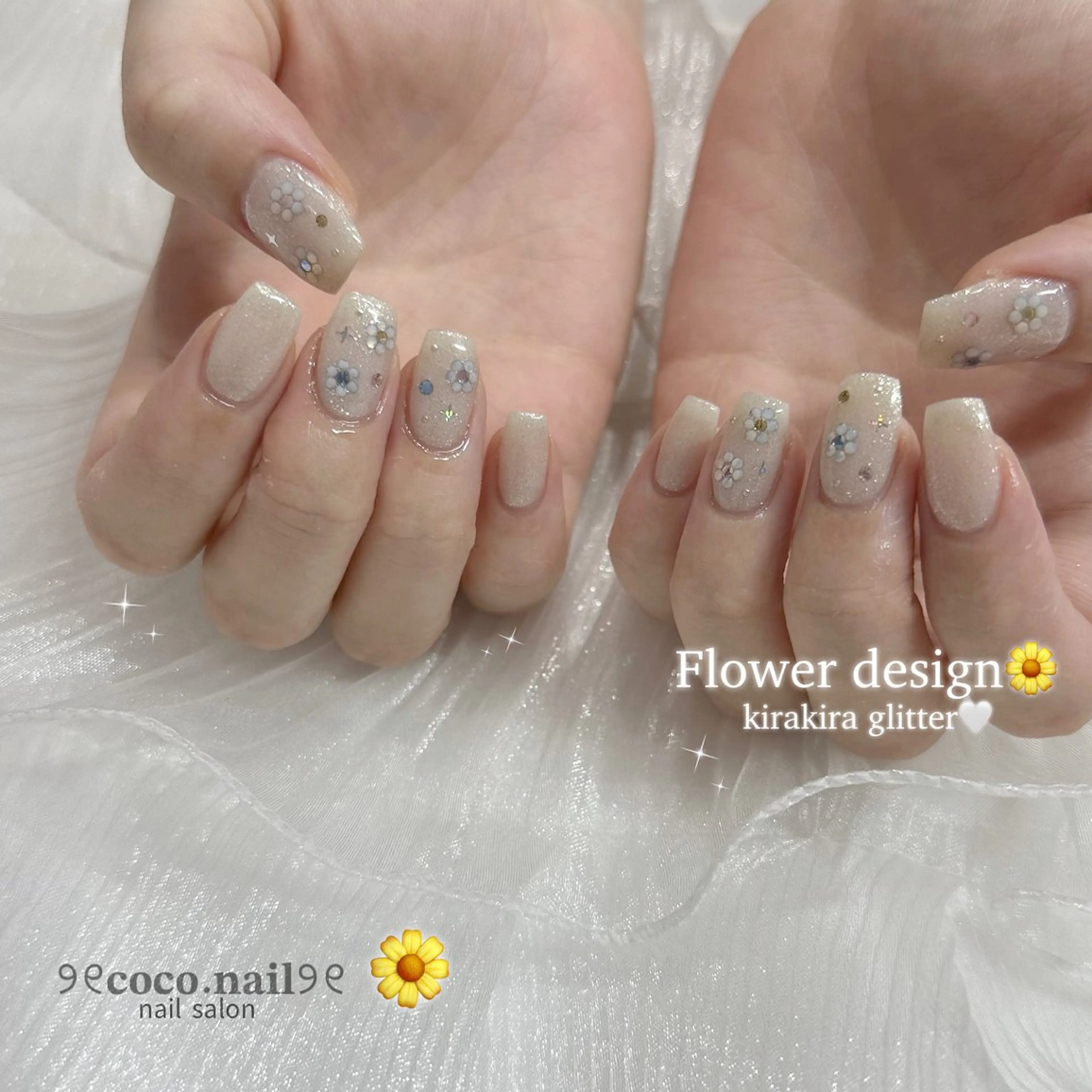 ネイル ハンドネイル フットネイル lili.nail y2k/長さ出しのネイルデザイン