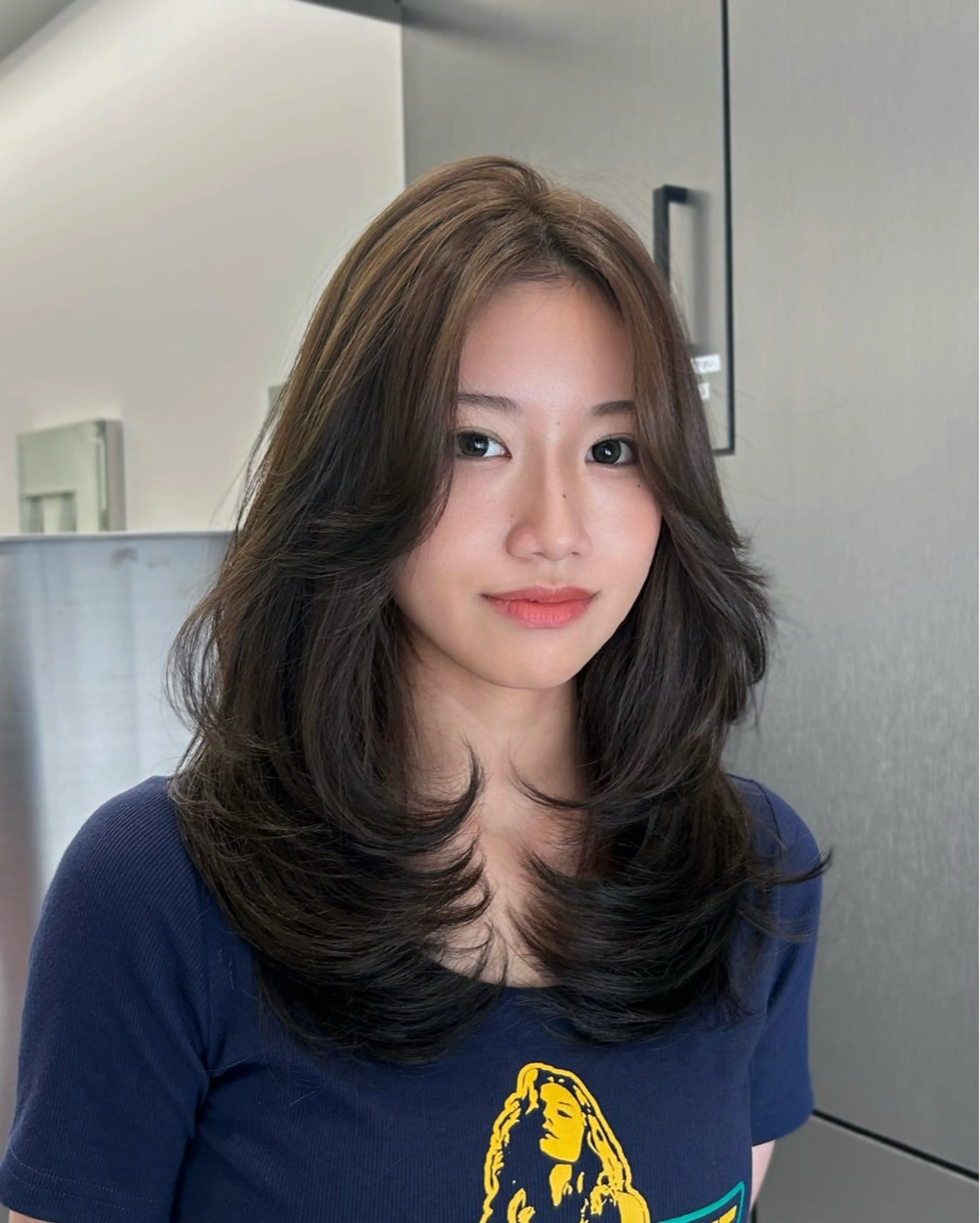 ロング レイヤーカット 大人レイヤー/艶美髪 🇺🇸TOMONAのヘアスタイル