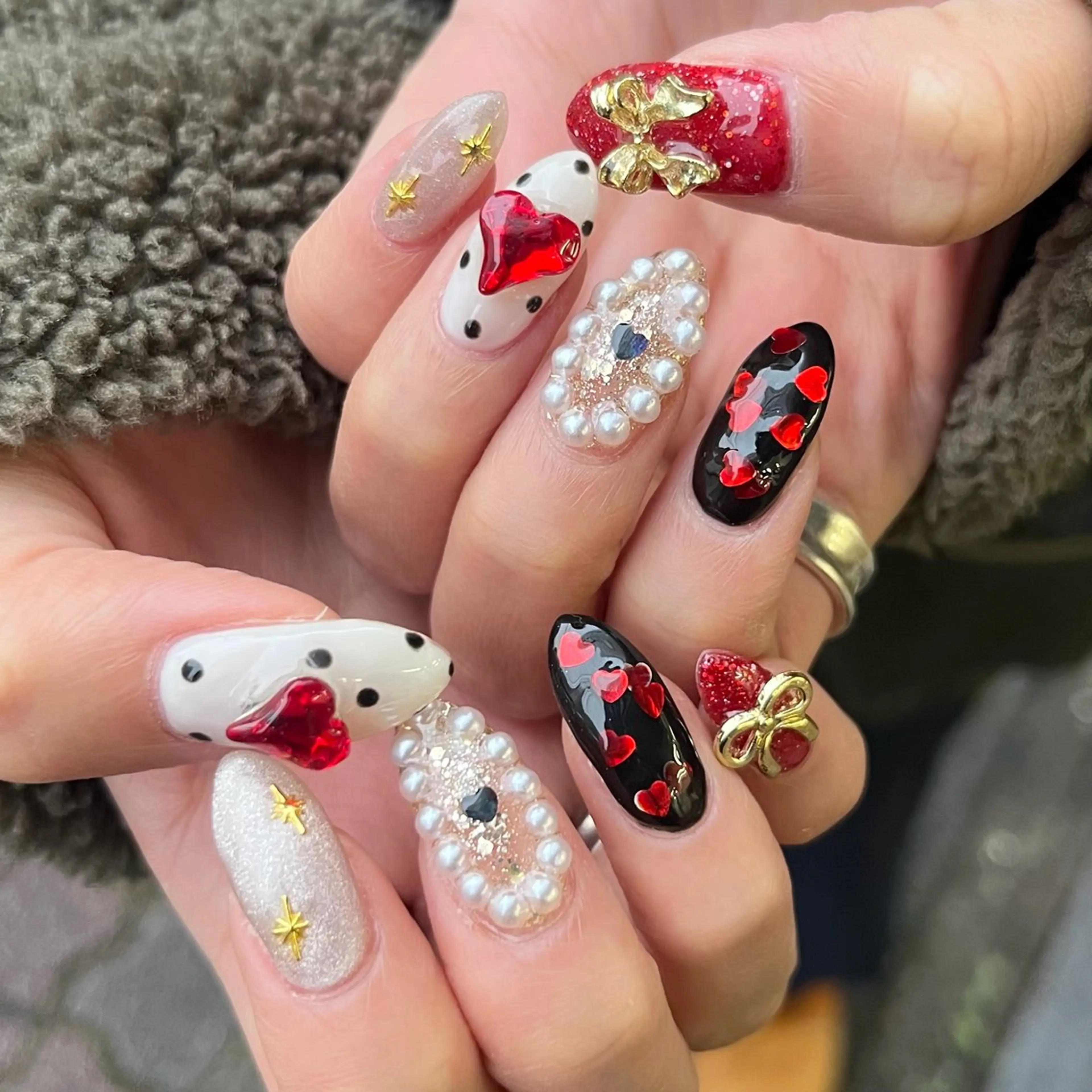 こだわり派に🩷💫⭐️持ち込みデザインネイル⭐️【オフ無し】（※事前にデザインお送りください）　千葉/パラジェルの写真